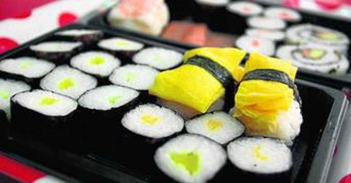 Sushi listo para llevar