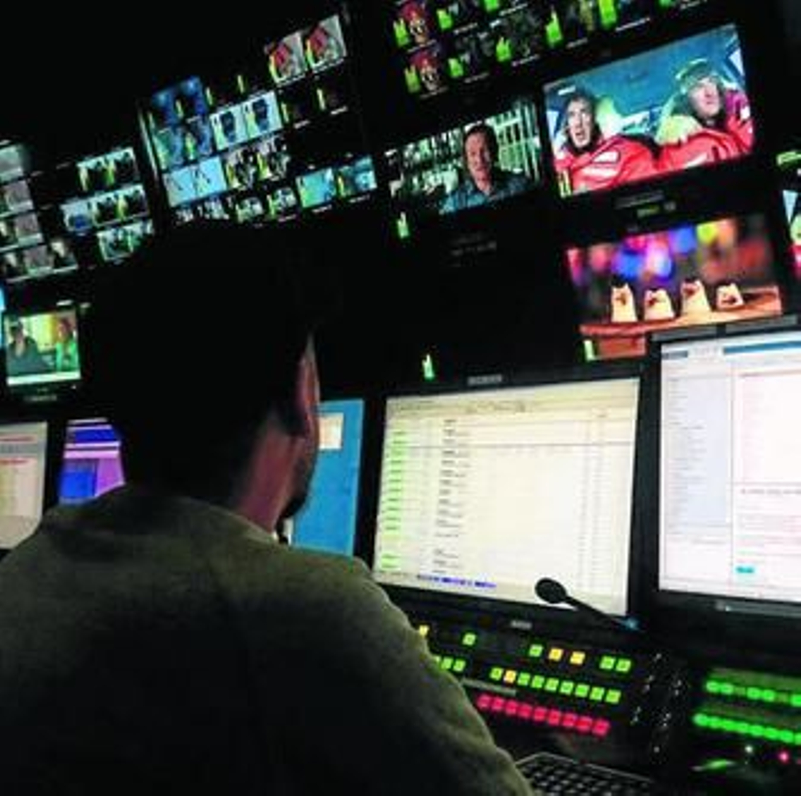 Control de emisiones de la plataforma HD+, en Múnich.