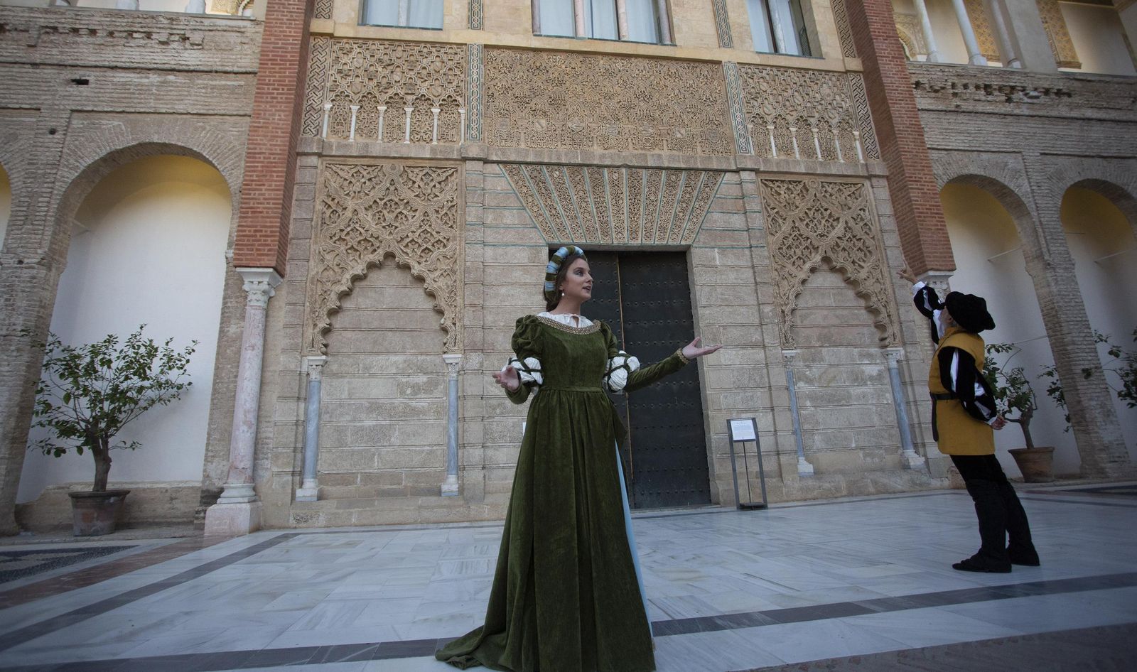 Esta semana arrancan las visitas teatralizadas al Real Alcázar de Sevilla de la mano de Teatro Clásico.