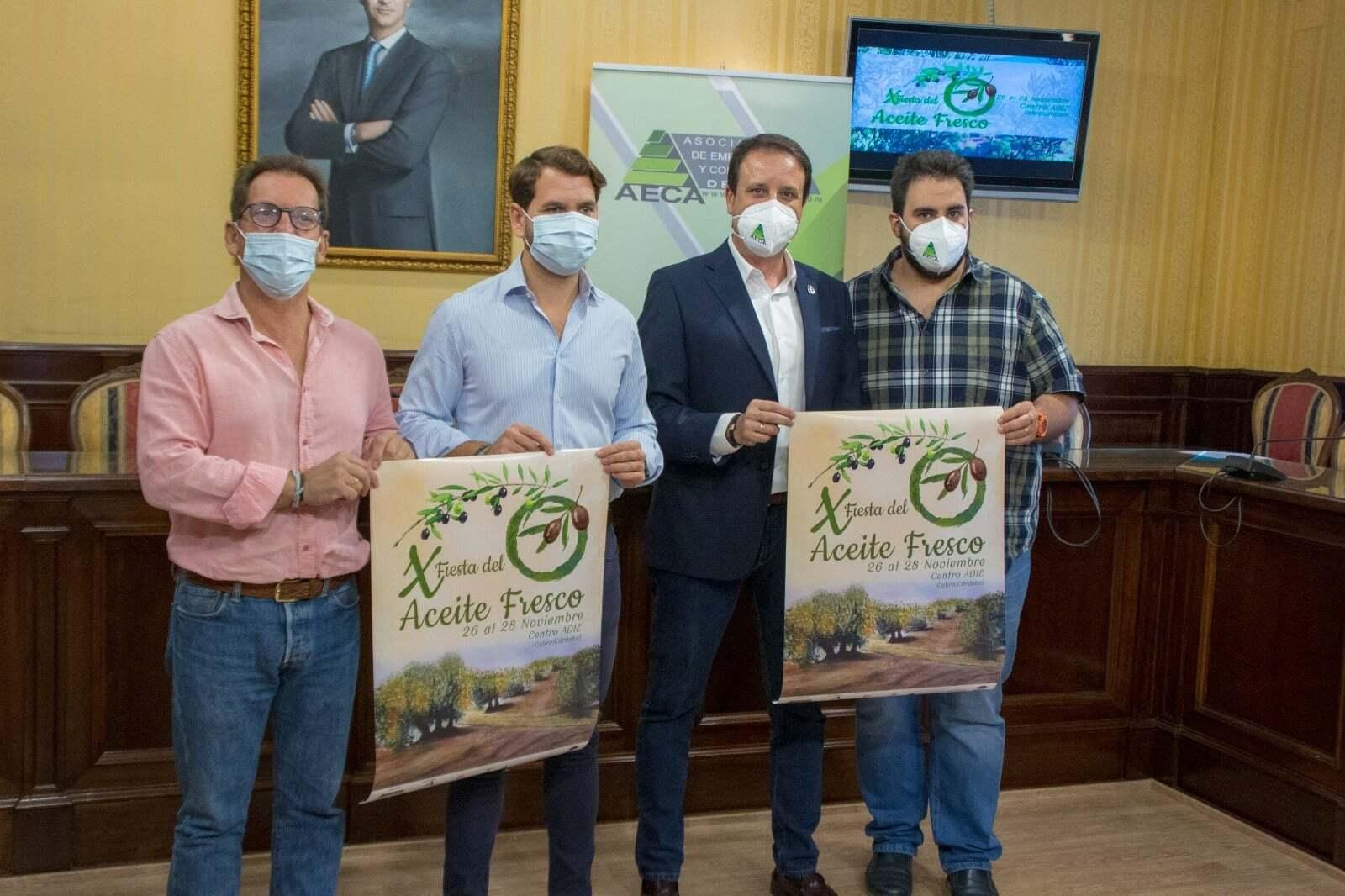 Presentación de la Fiesta del Aceite Fresco en Cabra.