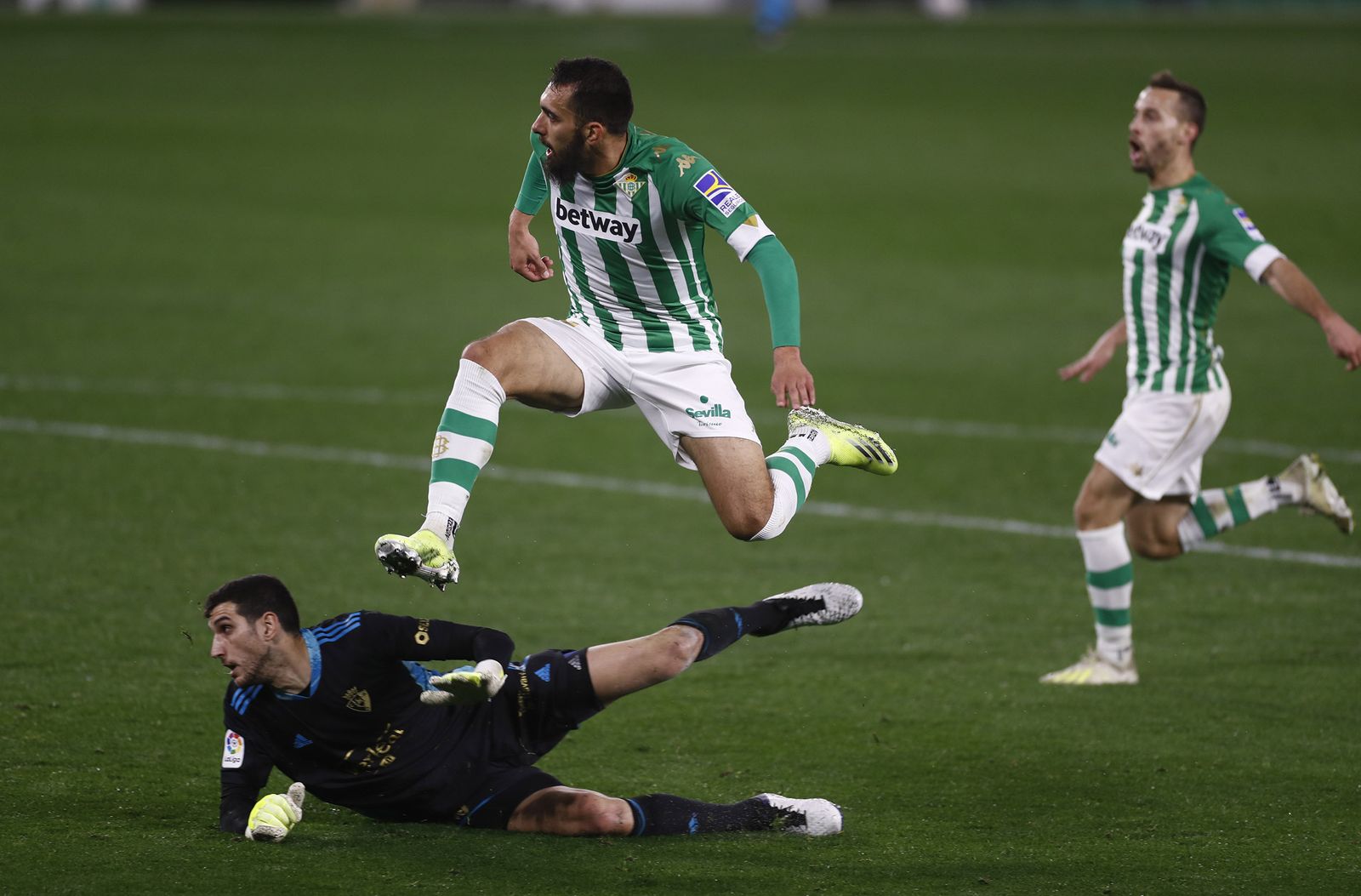 Las imágenes del Betis-Osasuna