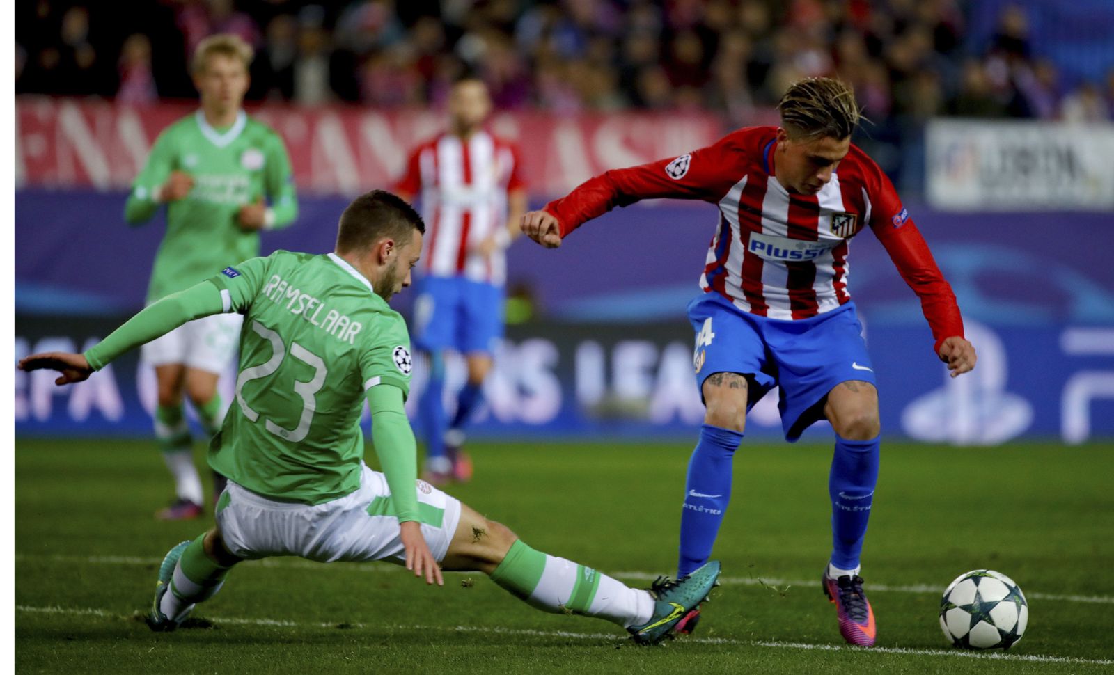 El Atlético-PSV de 'Champions'