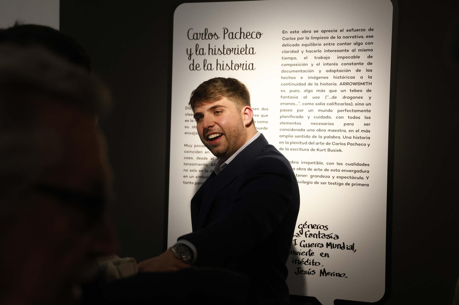 Las fotos de la inauguración de la sala Carlos Pacheco en el Centro de Arte Contemporáneo de San Roque