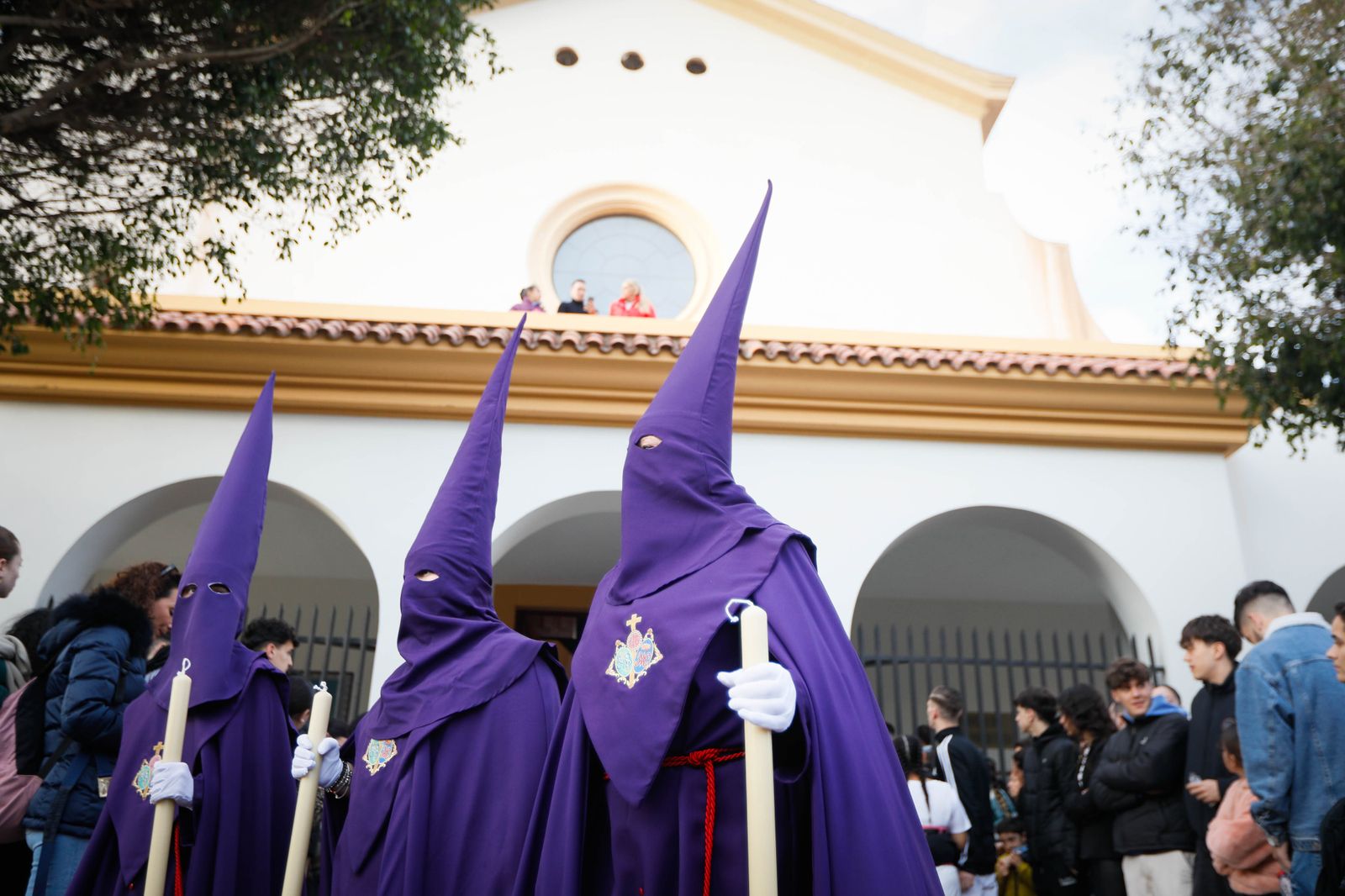 La procesión del Encuentro, en imágenes