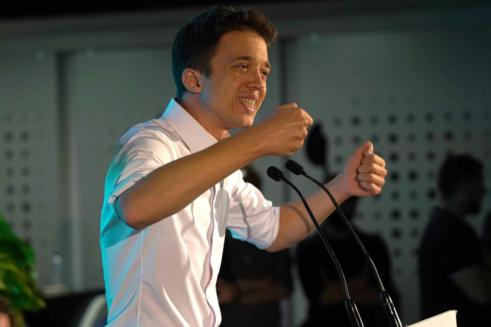 La gran novedad de estas elecciones: Más País. Su líder, Íñigo Errejón,  arranca en otro acto en Sevilla.