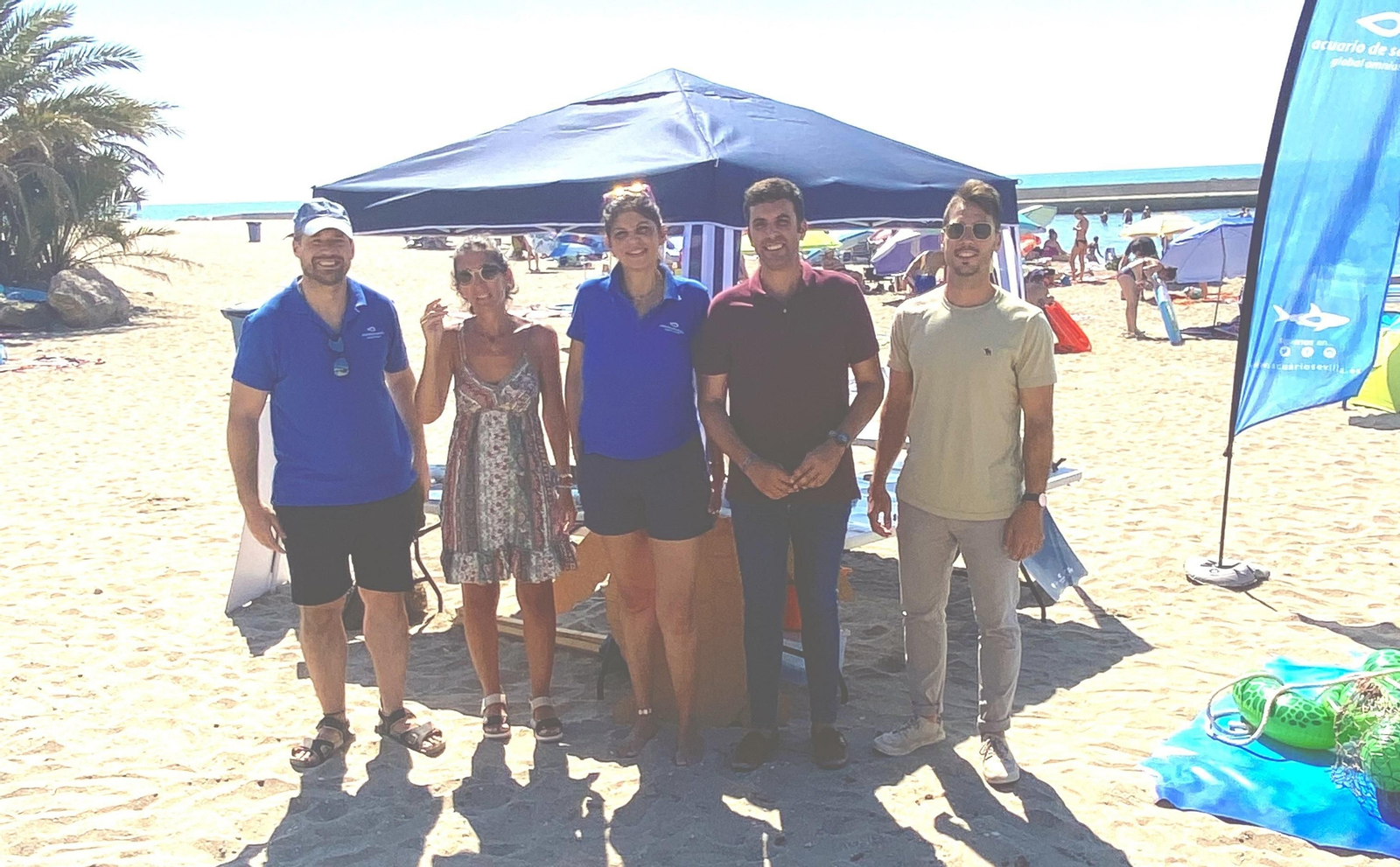 La jornada ha tenido lugar en la playa del municipio mojaquero.