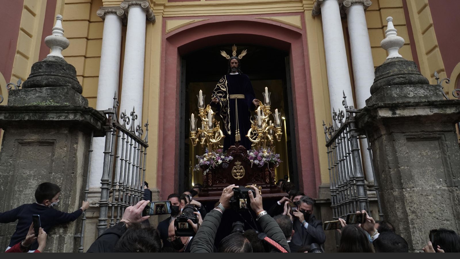 Imágenes del traslado del Beso de Judas