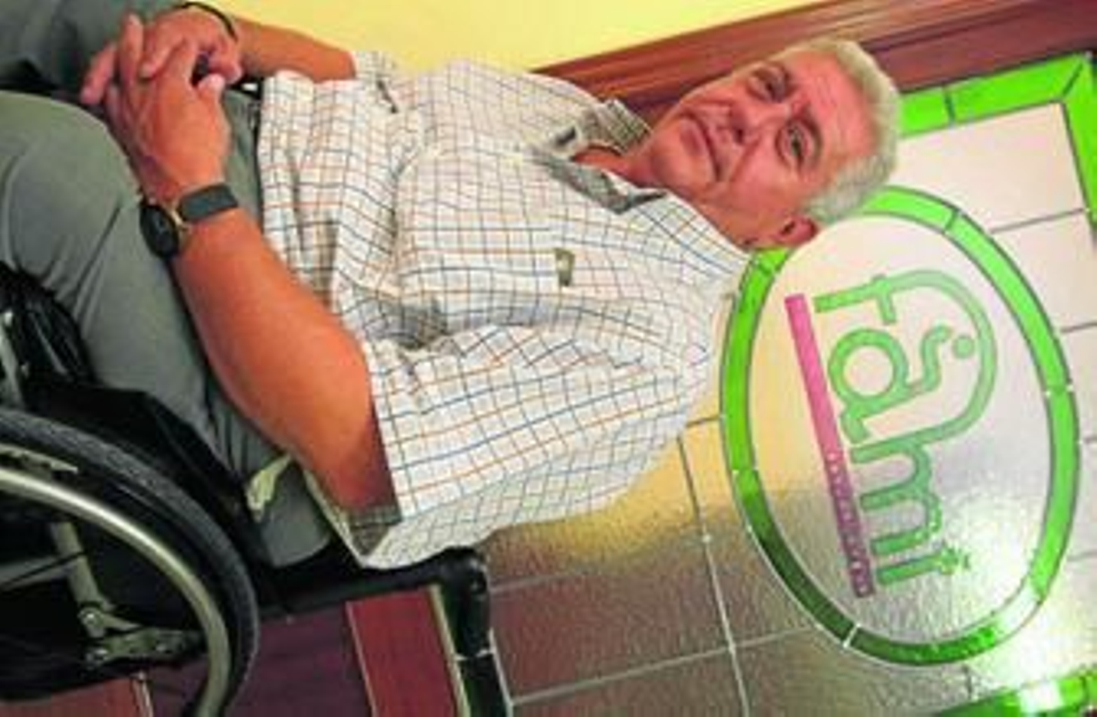 Joaquín Fernández Recio, en la sede de la federación.