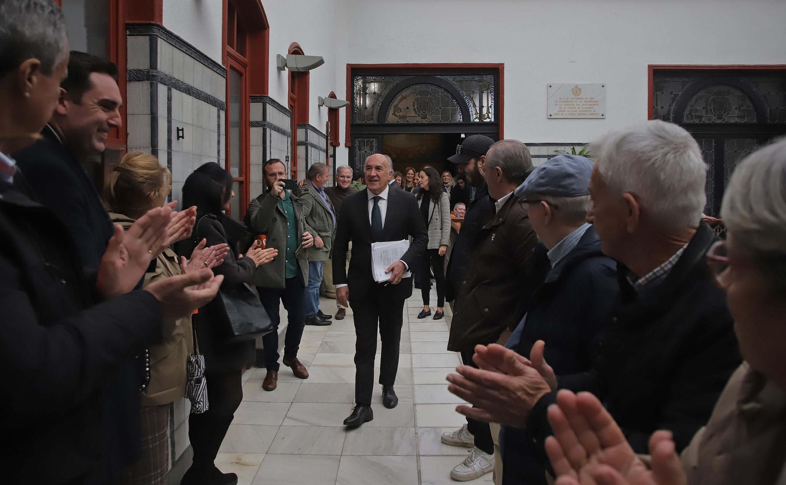Fotos del Pleno extraordinario del Ayuntamiento de Algeciras