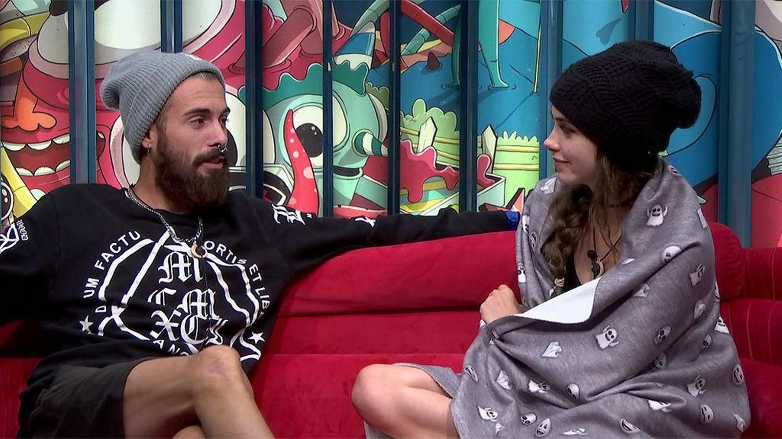 José María López y la malagueña Carlota Prado en 'GH Revolution'