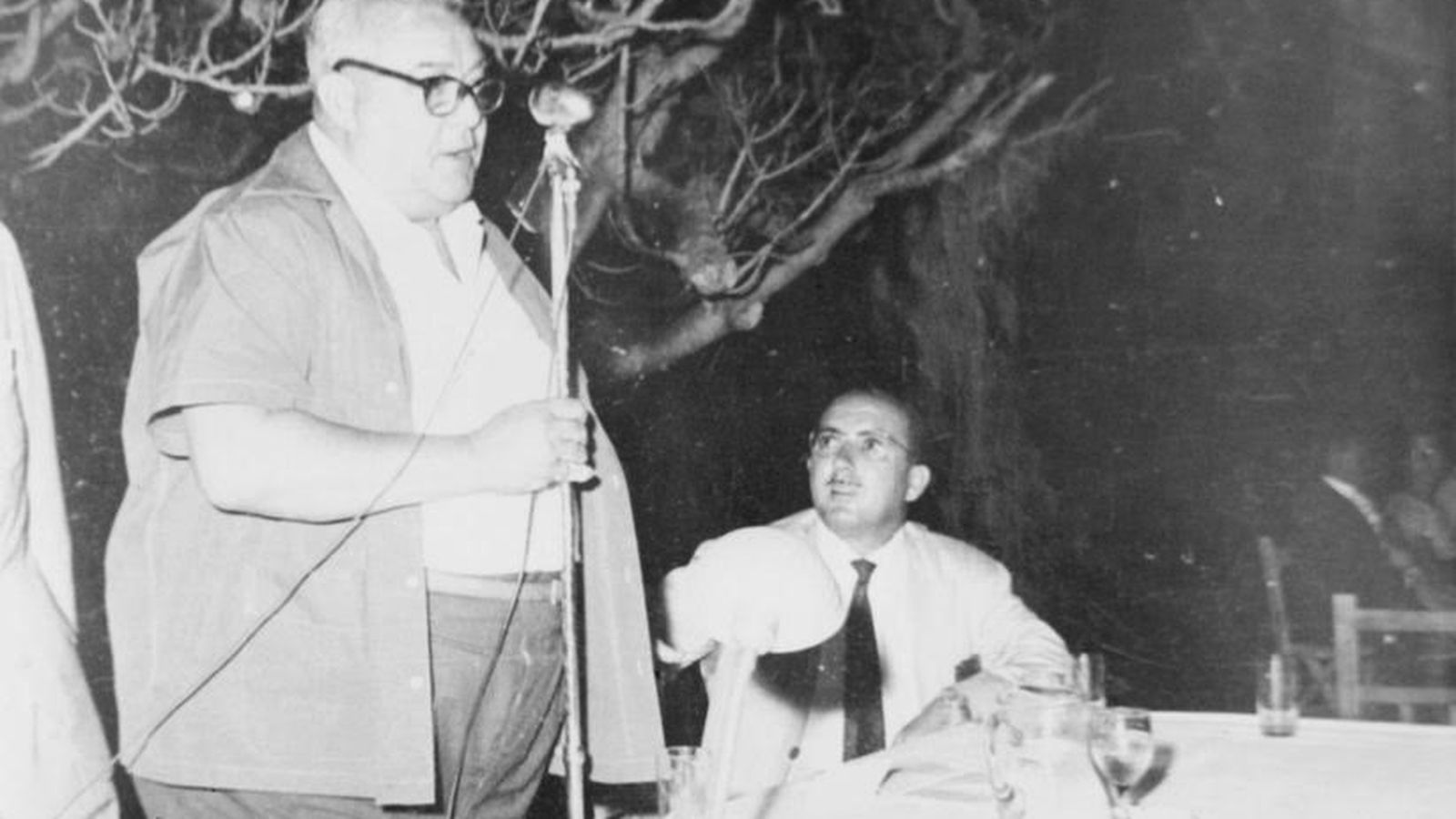 Edgar Neville en el pregón de la Semana del Sol.