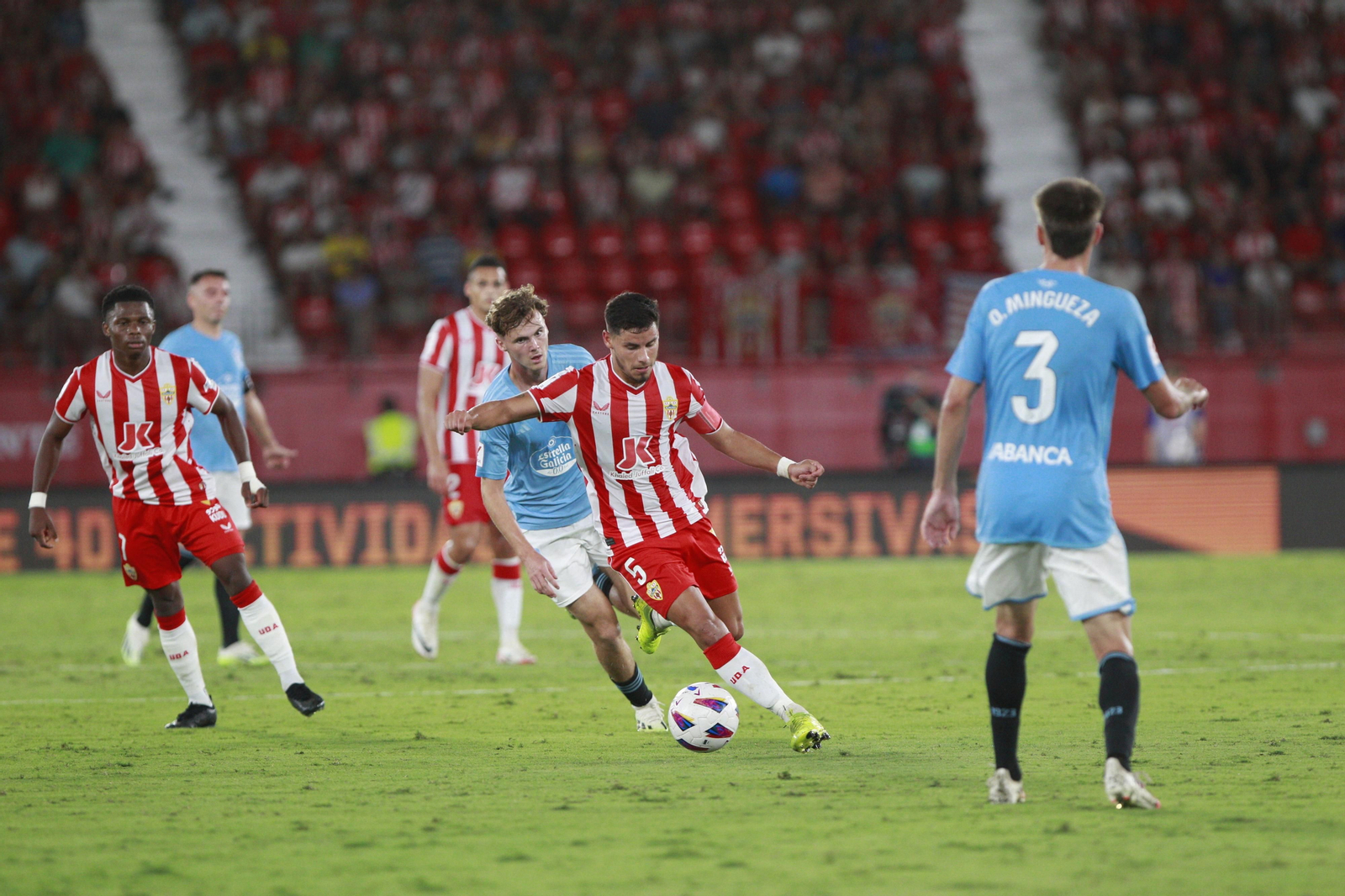 Imágenes del partido U.D. Almería-Real Club Celta de Vigo