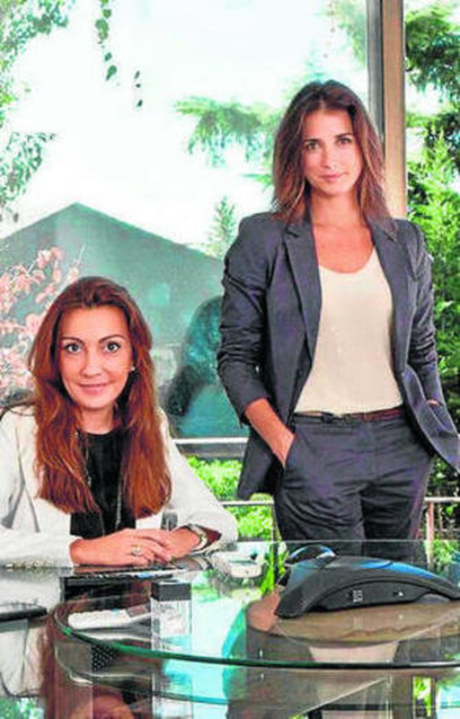 Macarena Rey y Ana Rivas.