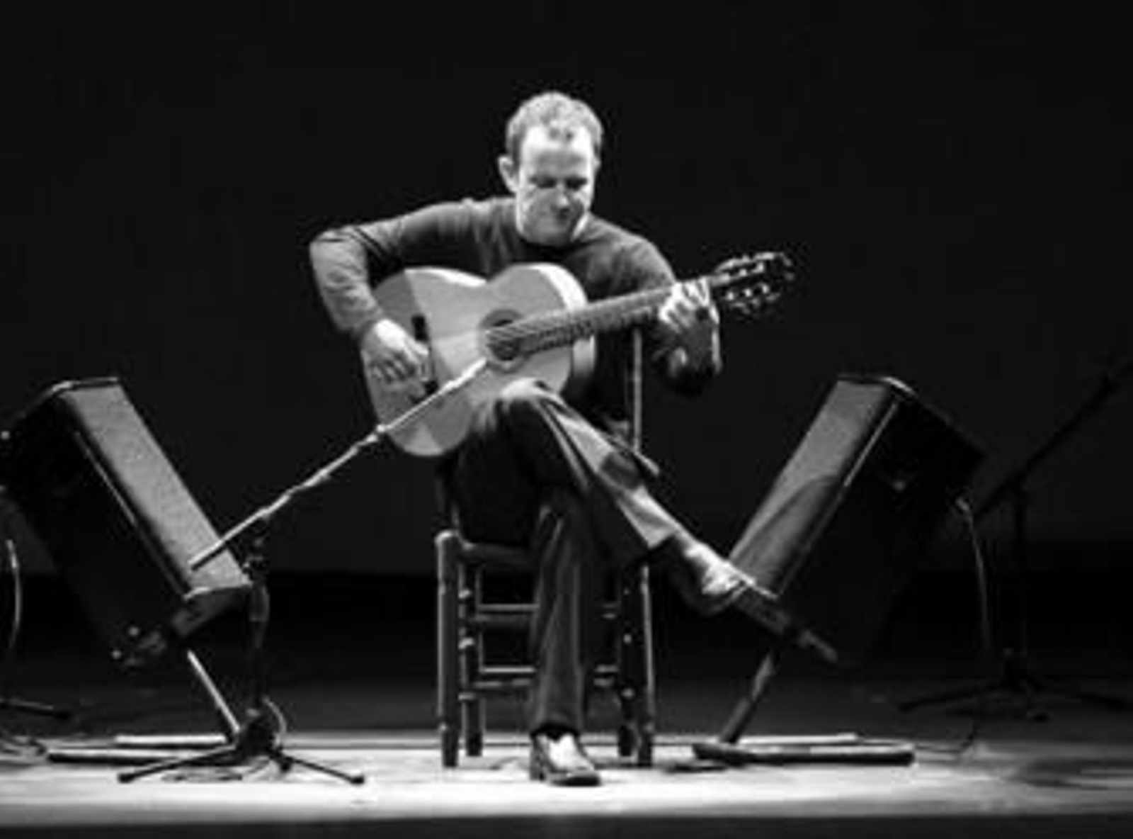 Gerardo Núñez, en un momento del misceláneo 'Homenaje a Sabicas'.