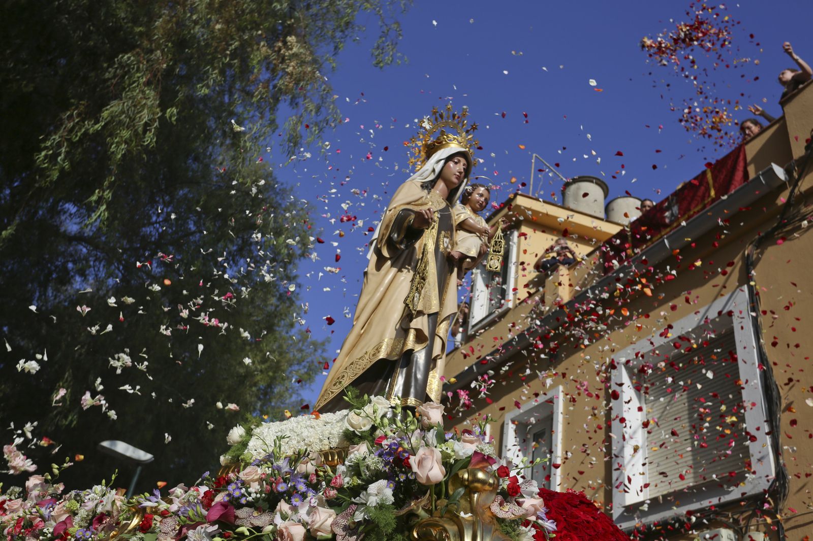 Las fotos de las procesiones de la Virgen del Carmen en Málaga