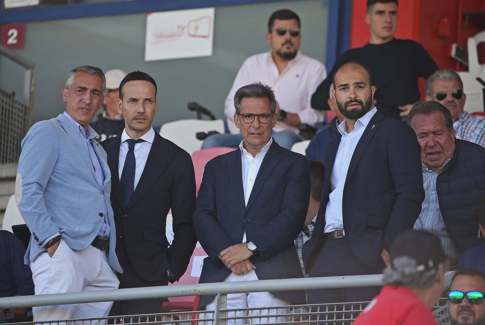 Fotos de la afición durante el Algeciras - San Fernando en el Nuevo Mirador