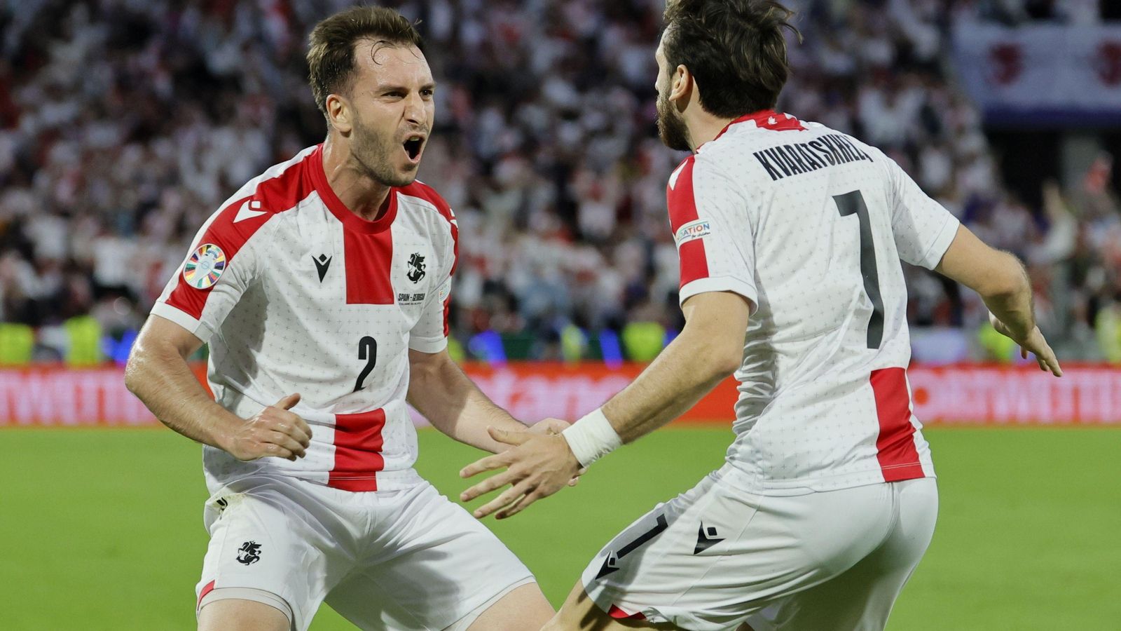 Las mejores fotos de la goleada de España a Georgia