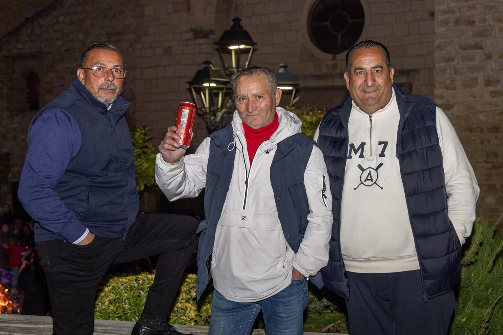 Encendido en Jaén de la lumbre oficial de San Antón 2026 y bendición de los animales