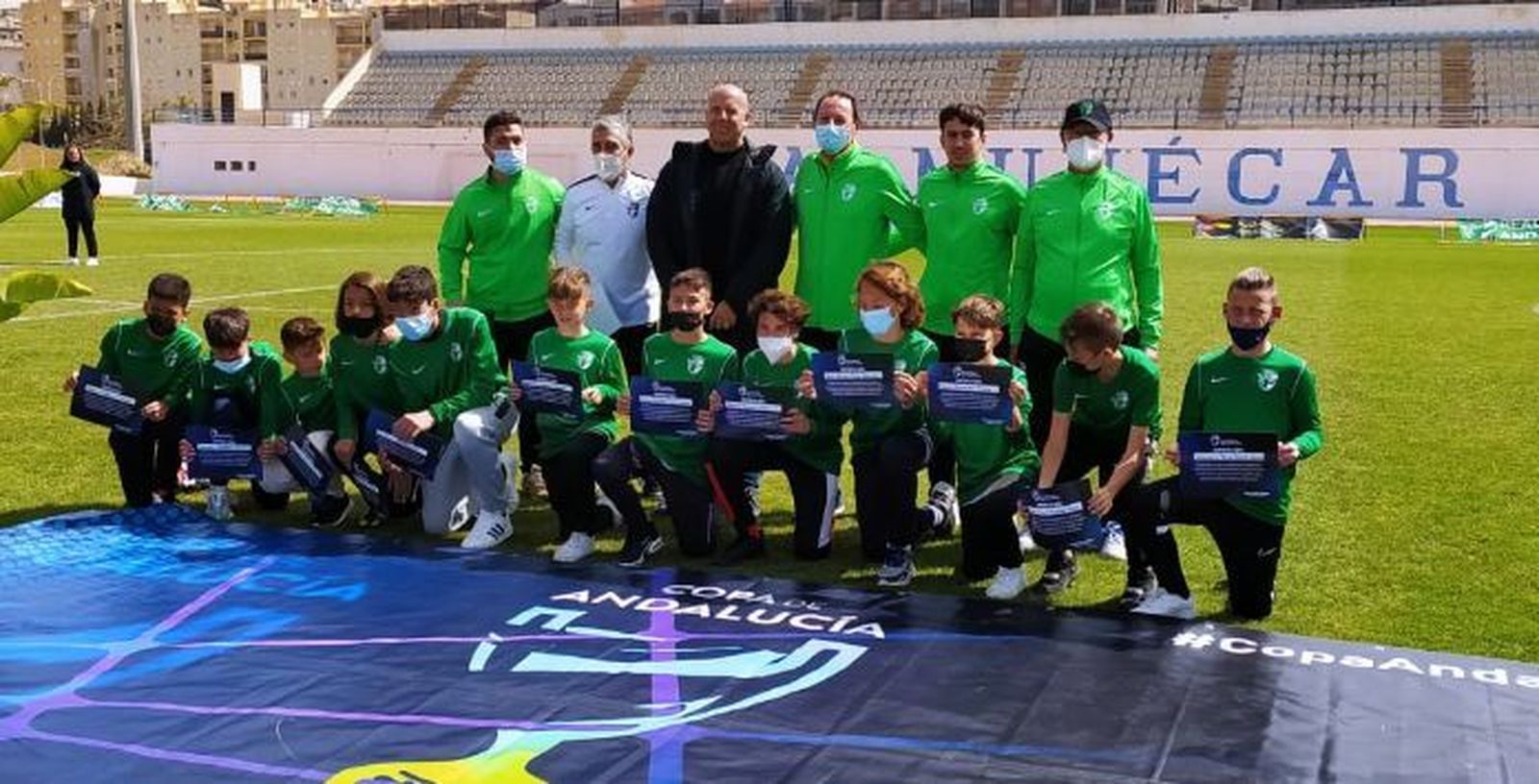 La selección alevín de Cádiz