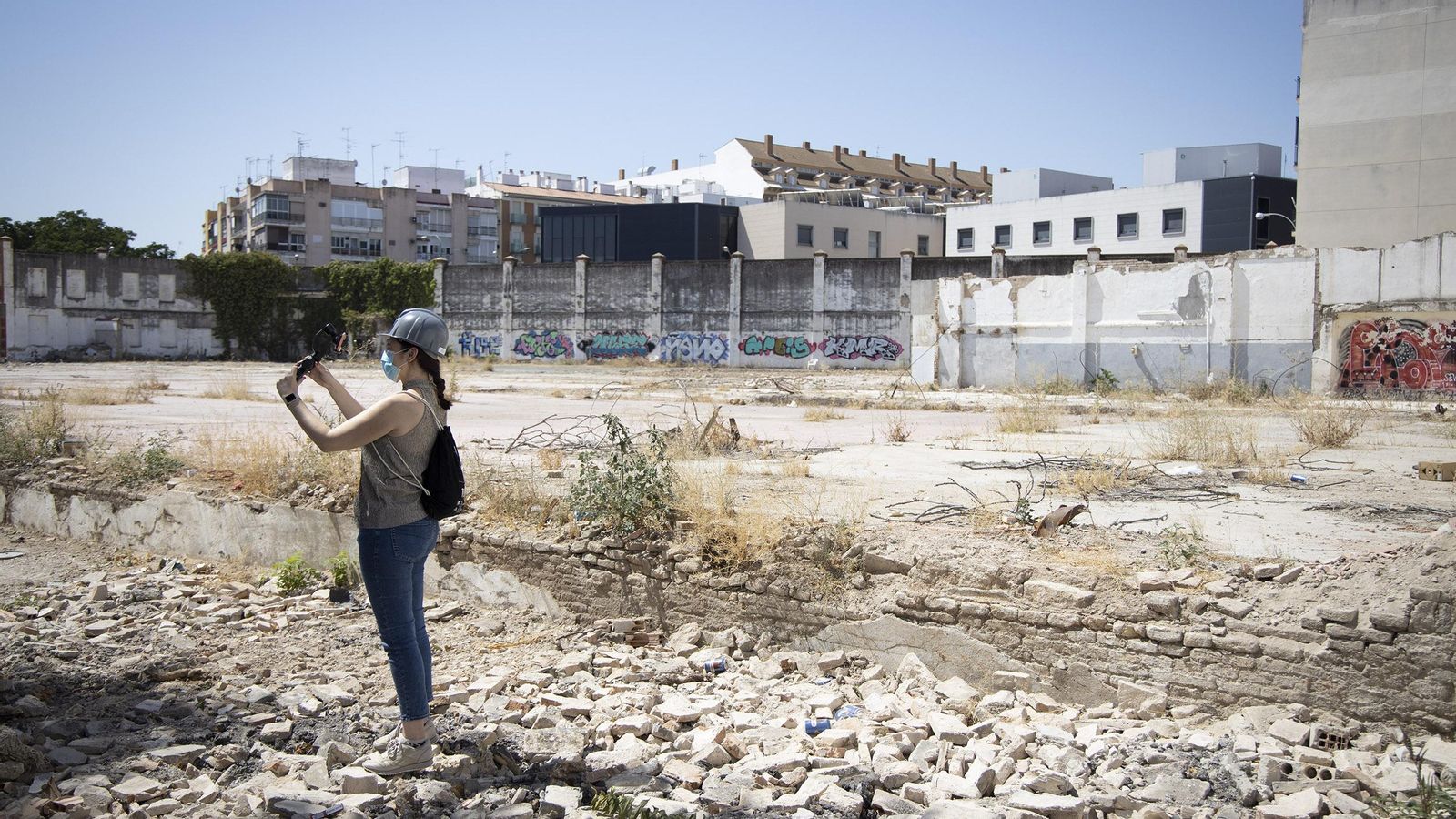 Visita a la fábrica de vidrio La Trinidad.