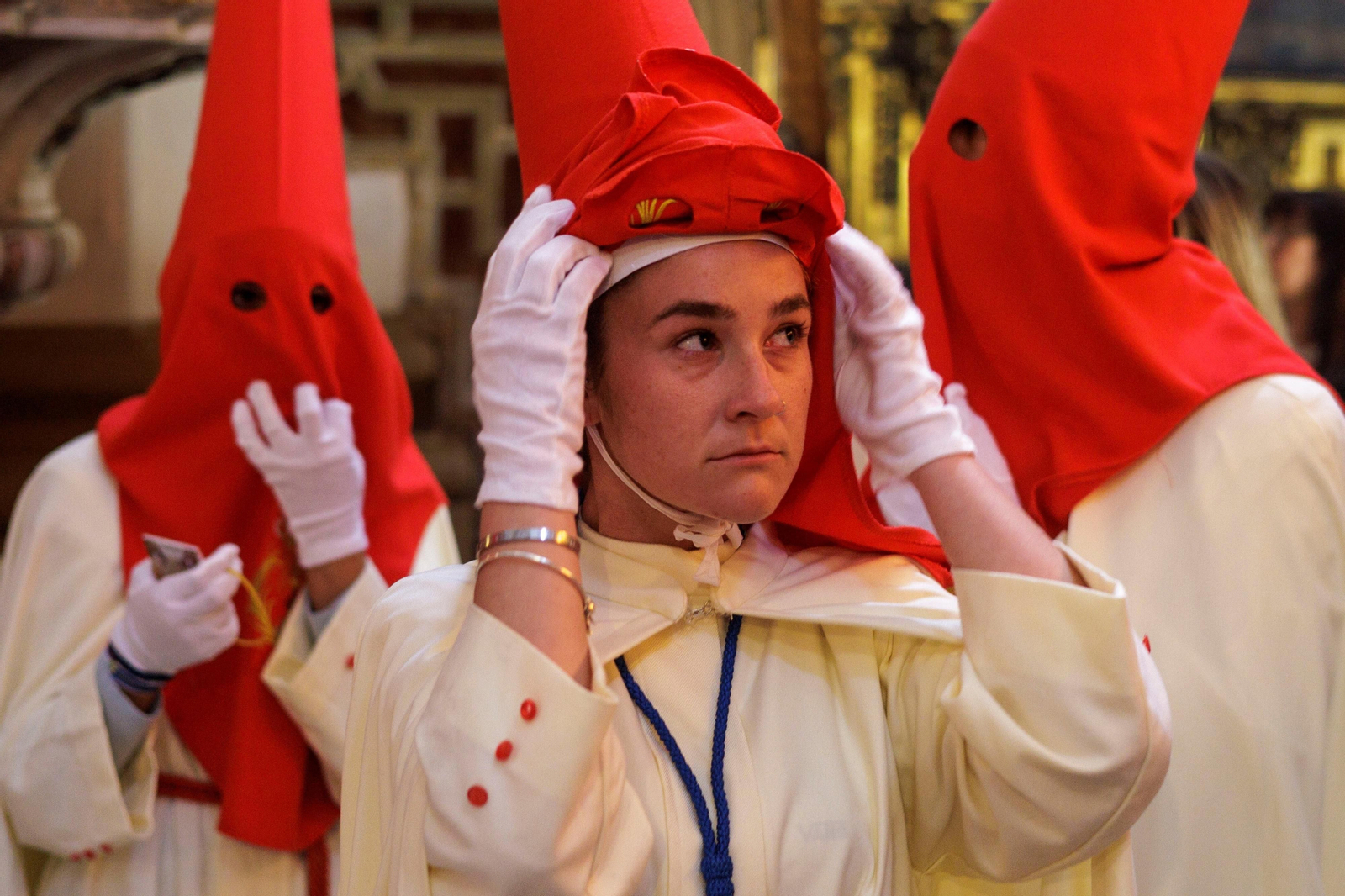 Las imágenes de la salida de Las Penas  en el domingo de Ramos de Cádiz de la Semana Santa 2023