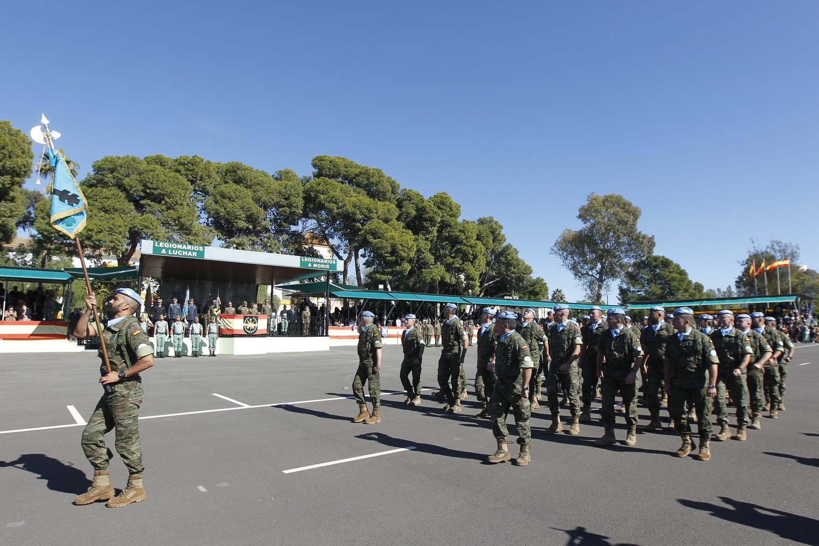 Fotogalería despedida contigente de La Legión con destino Líbano