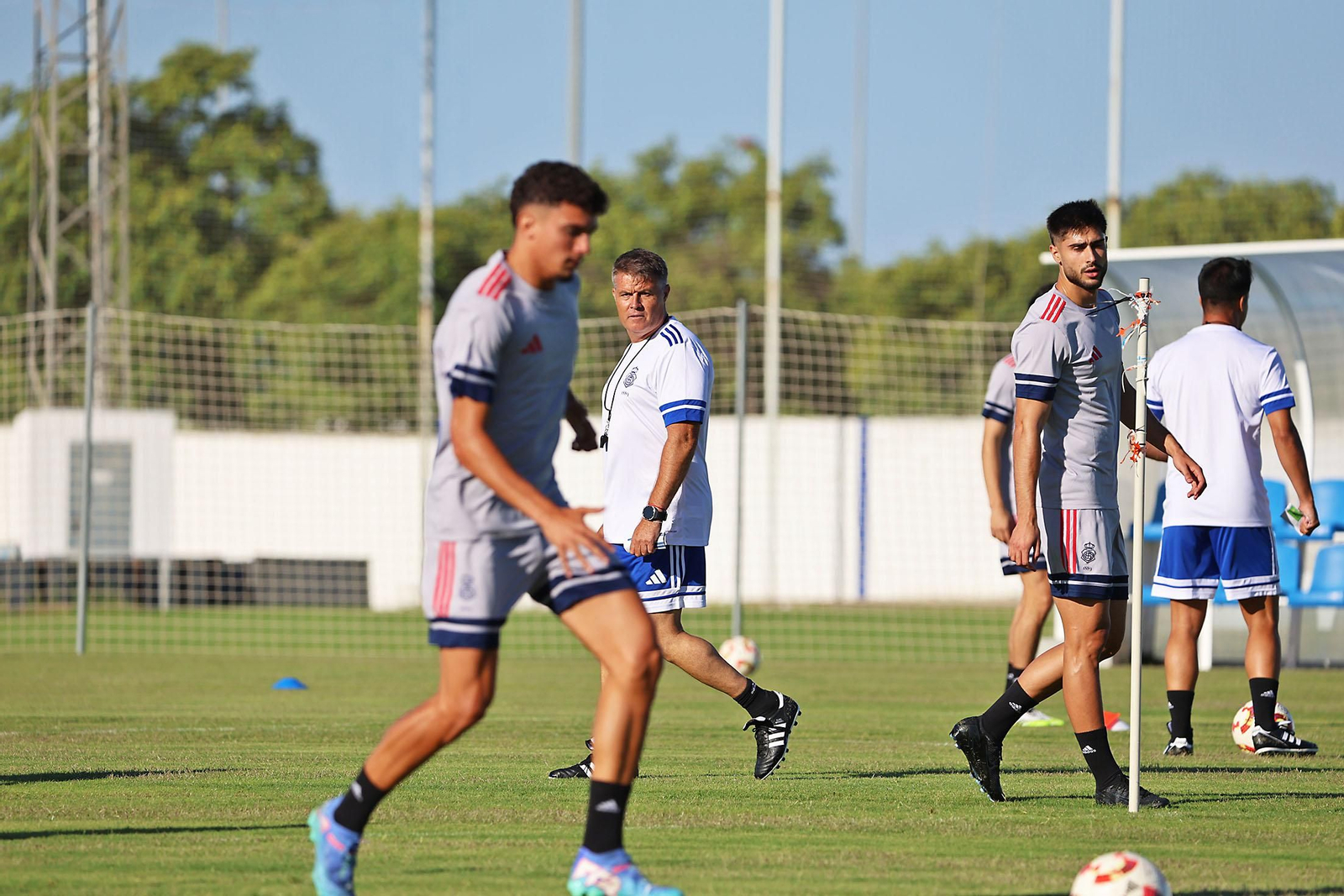 Las imágenes del primer entrenamiento del del Recreativo de Huelva