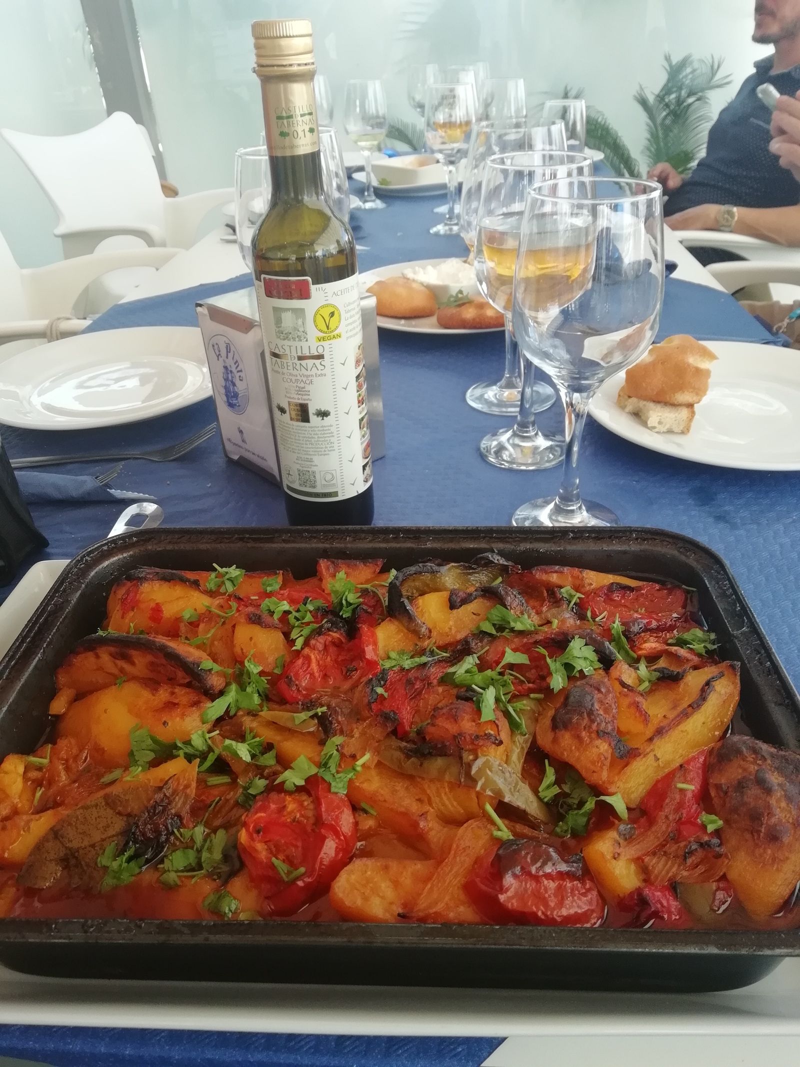 Cuajadero de pulpo en el restaurante La Pinta de Garrucha