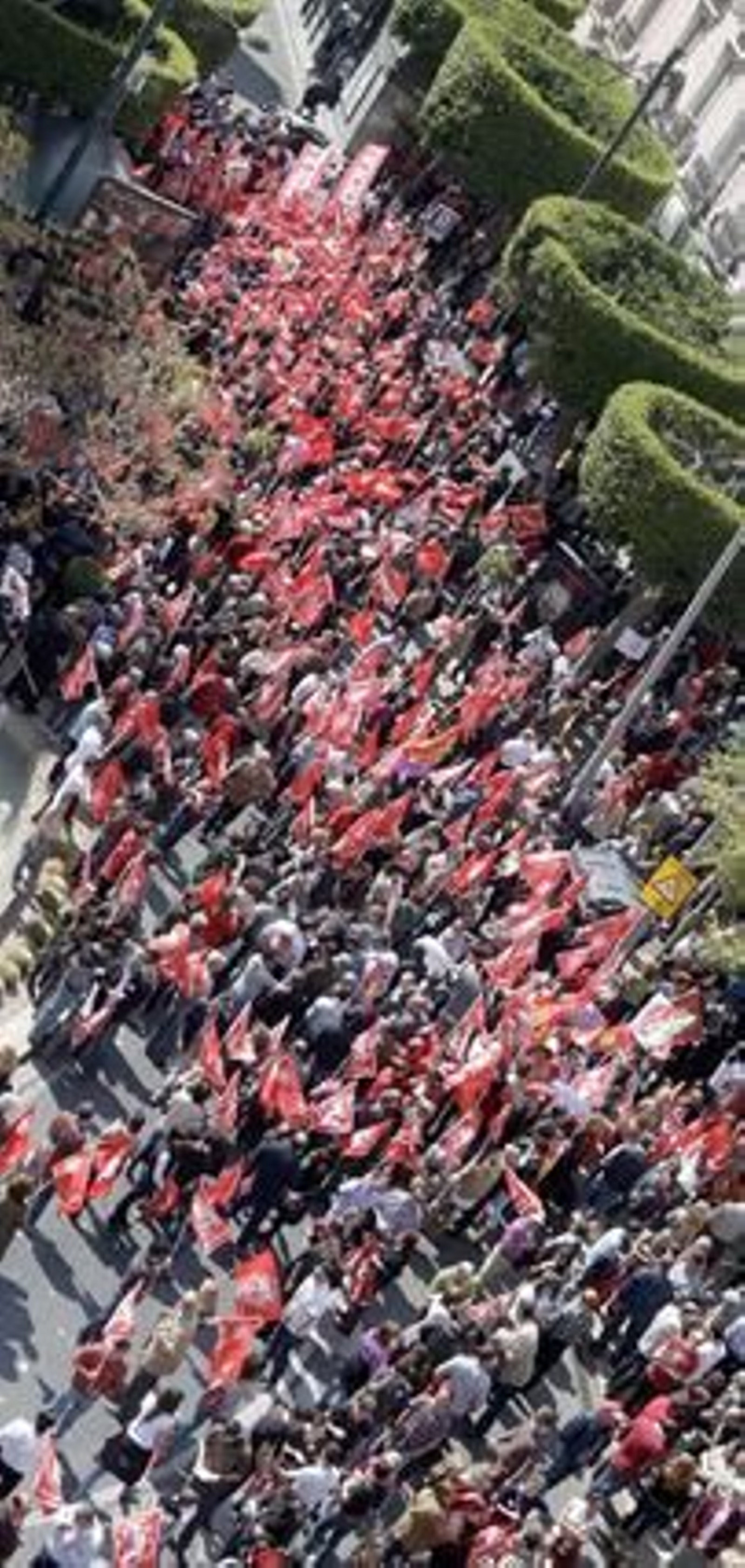 Las imágenes de la huelga general en España