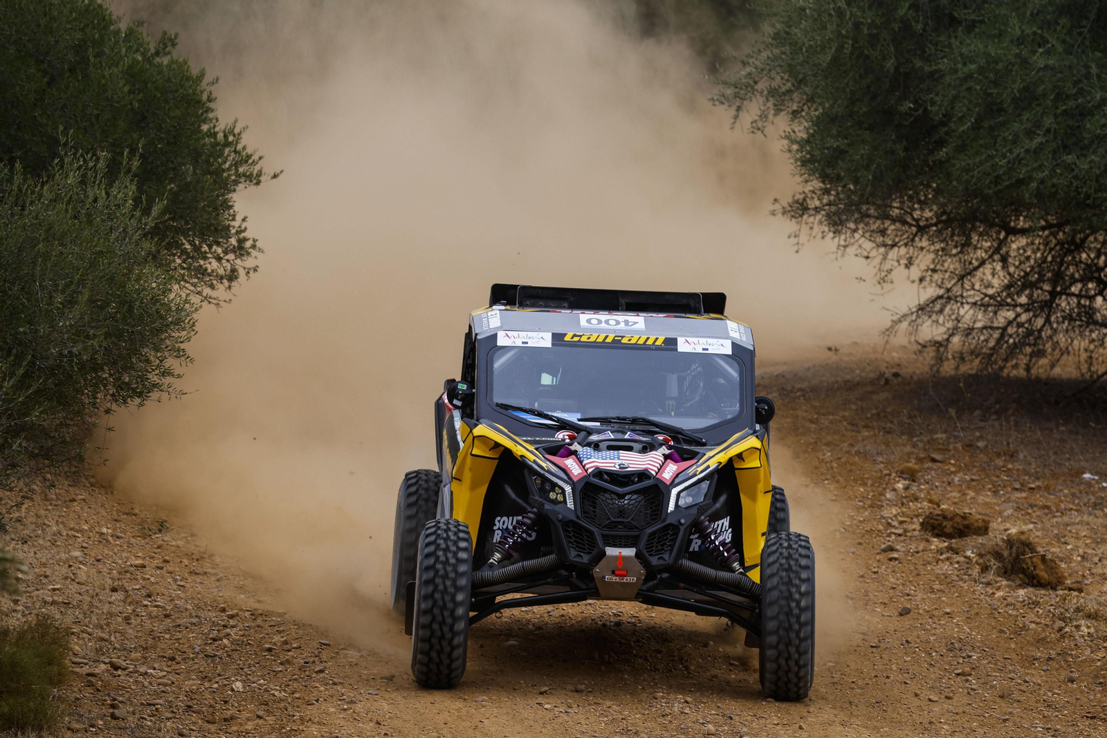 Andalucía Rally: las imágenes del 'Dakar' de Dos Hermanas | Día 1