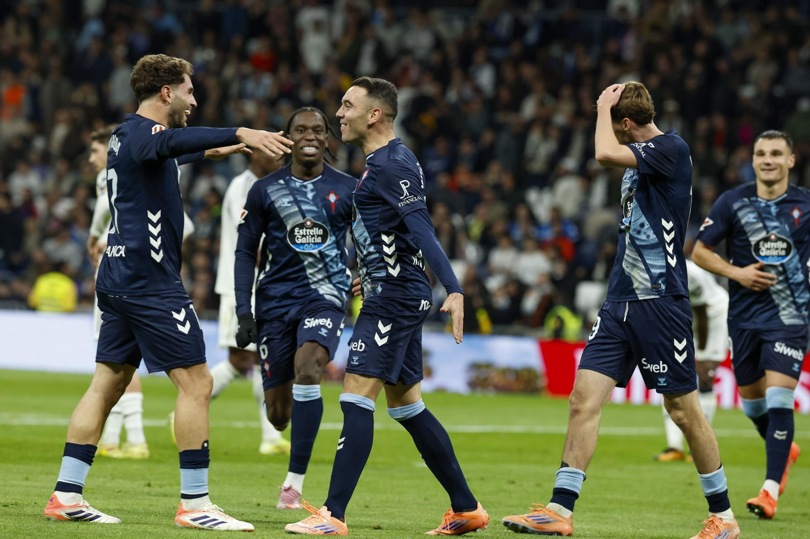 Las fotos de la derrota del Real Madrid contra el Celta