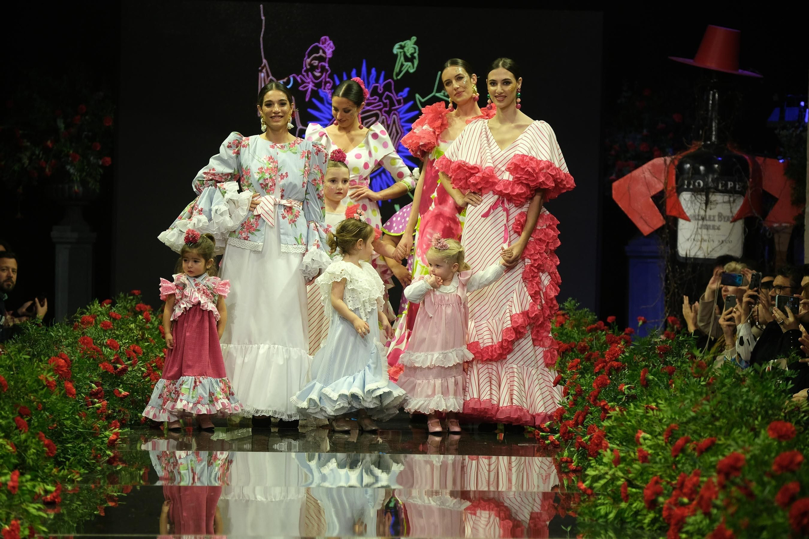 Desfile de Rocío Segovia en la Pasarela Flamenca Jerez Tío Pepe 2023