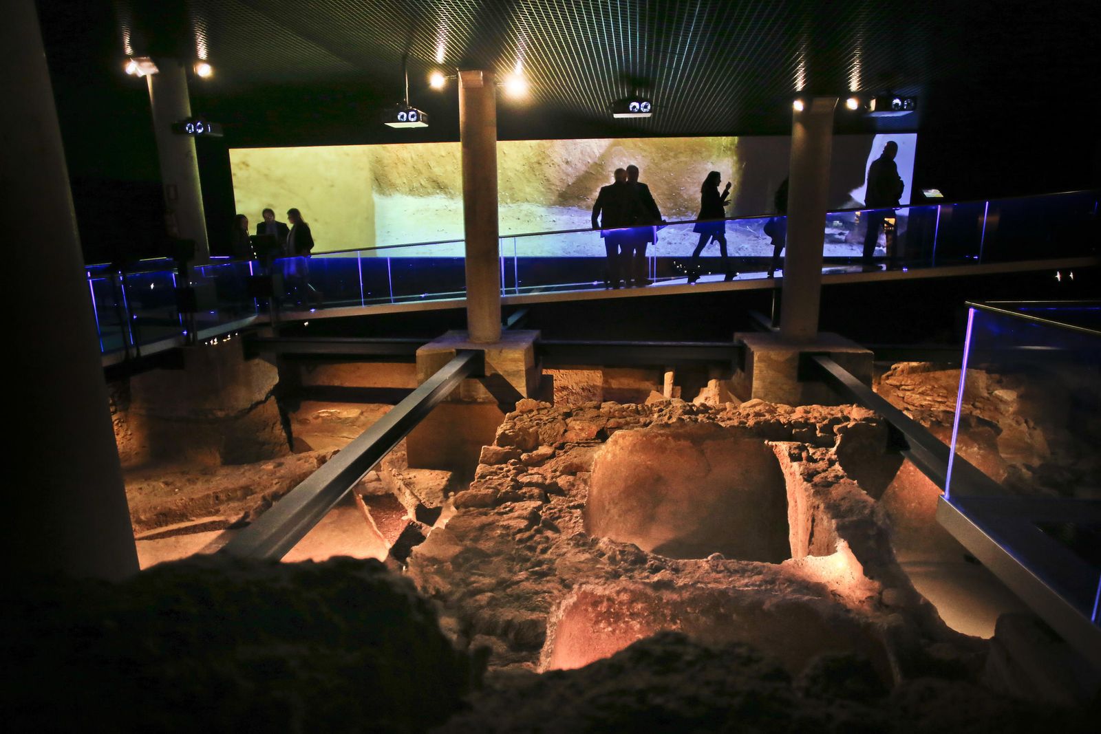 Yacimiento arqueologico Gadir.