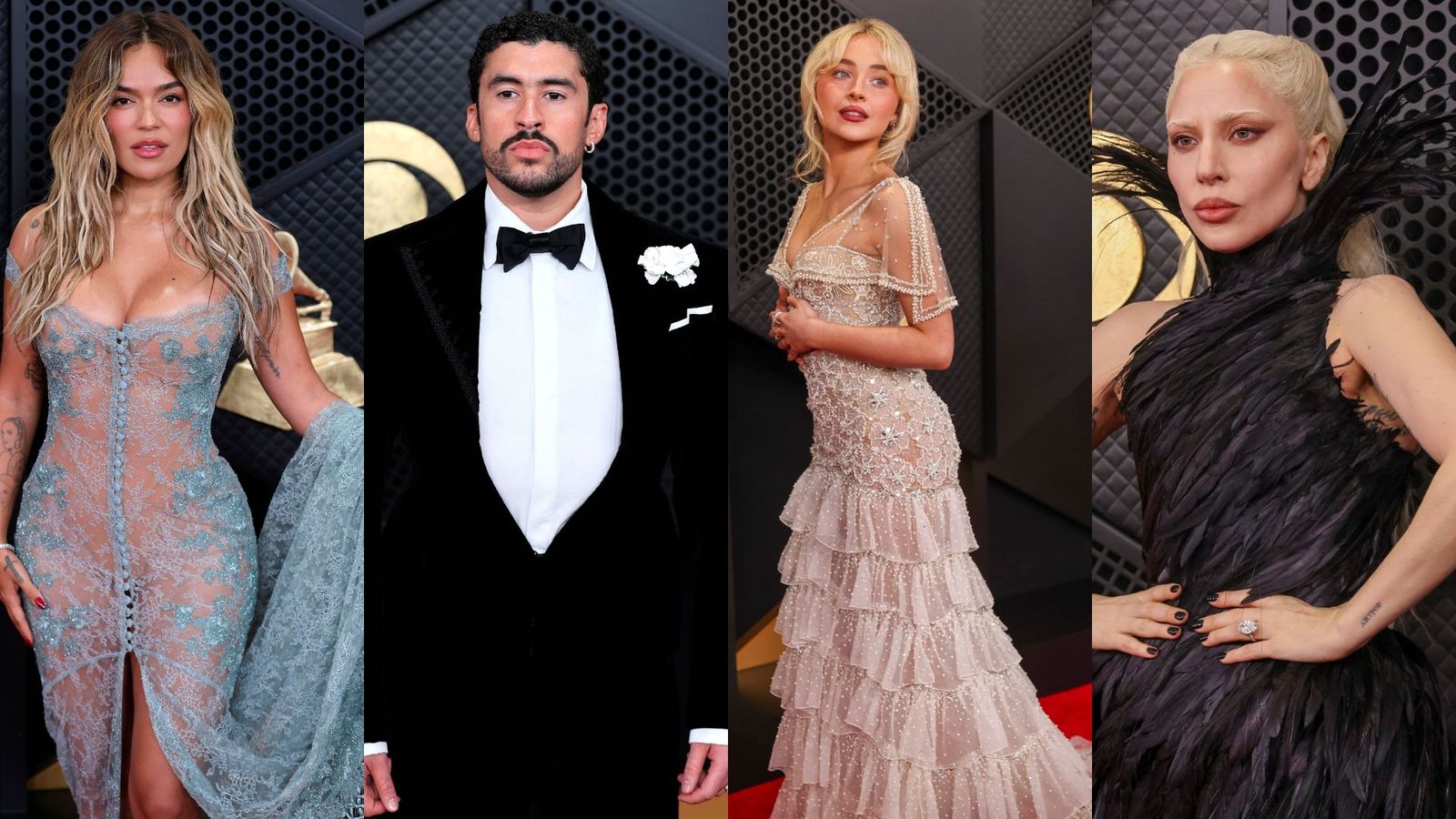 Karol G, Bad Bunny, Sabrina Carpenter y Lady Gaga, entre los protagonistas de los Grammys 2026