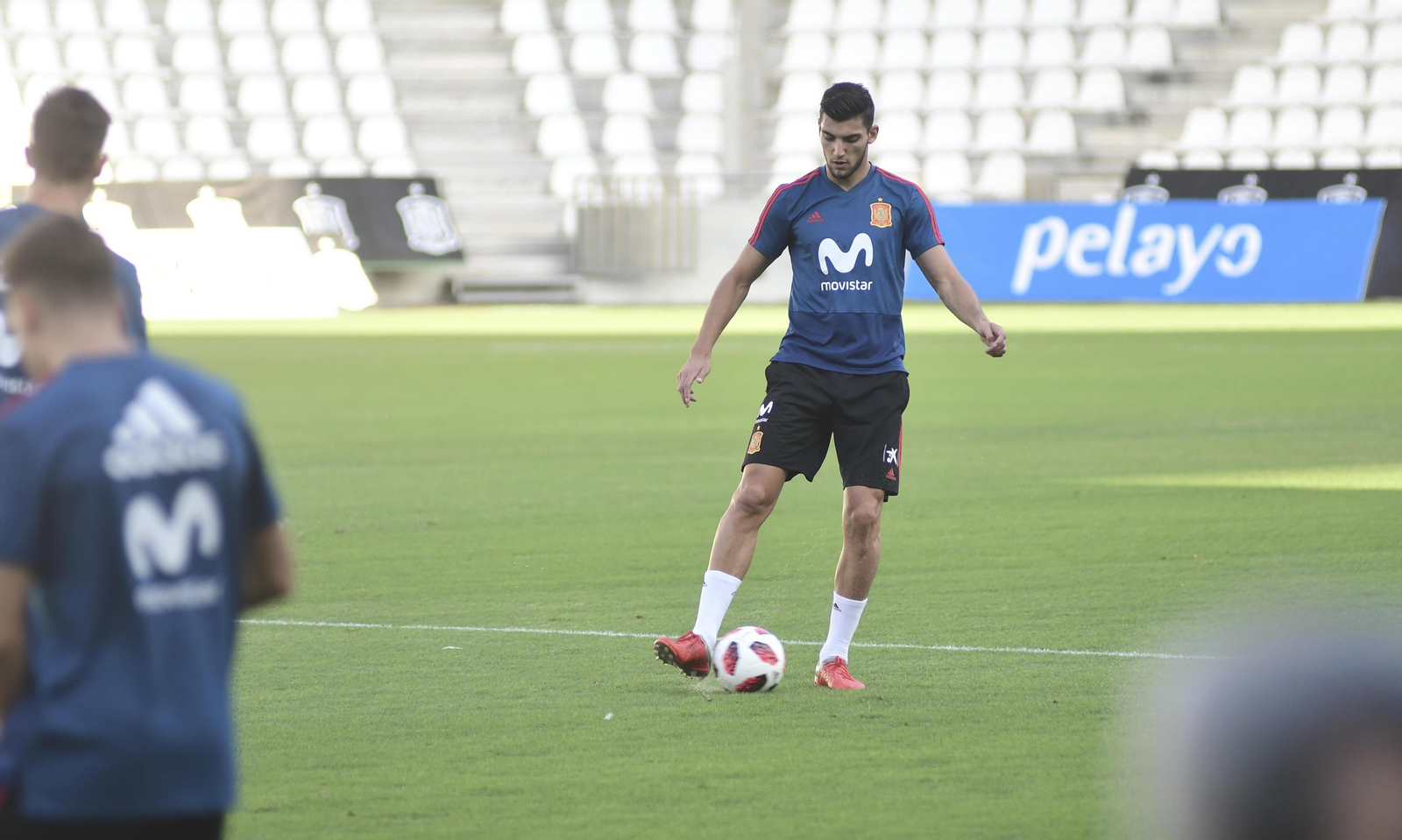 Entrenamiento de la selección sub-21 en El Arcángel