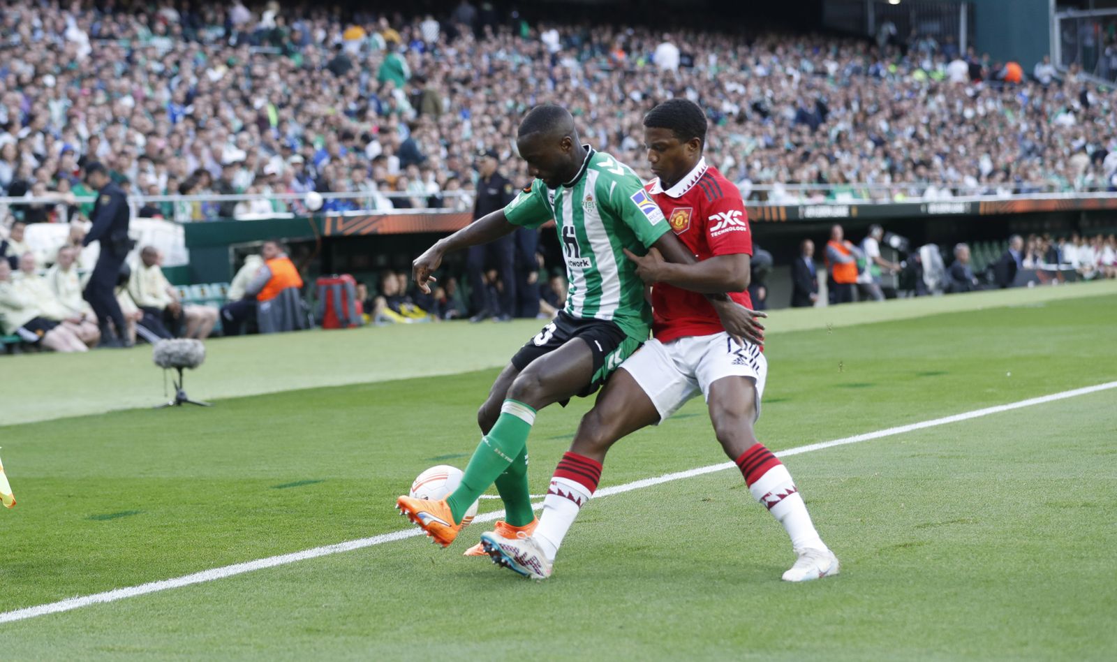 Las imágenes del Betis-Manchester