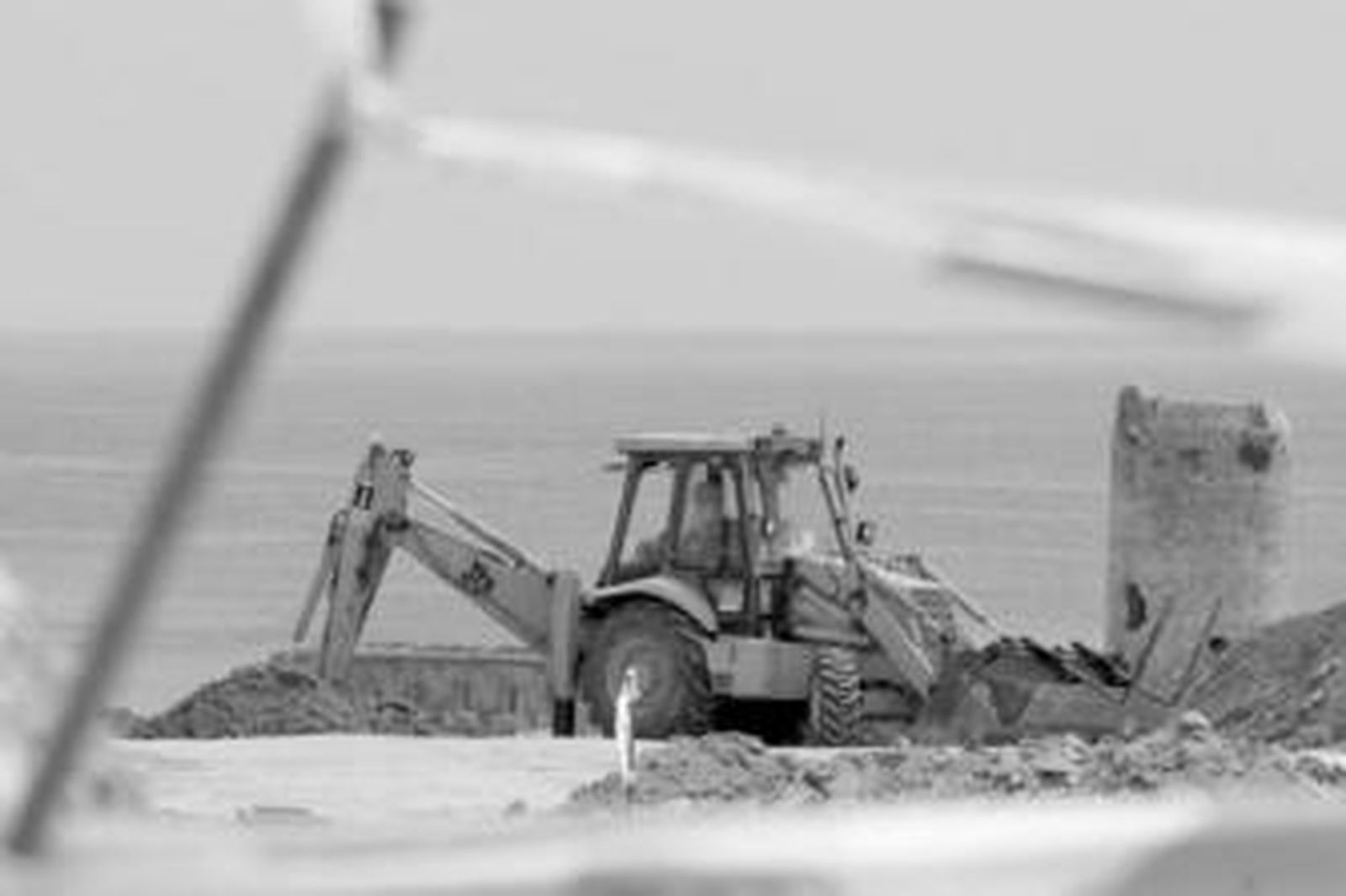 Imagen de las obras en la zona de Torrenueva.