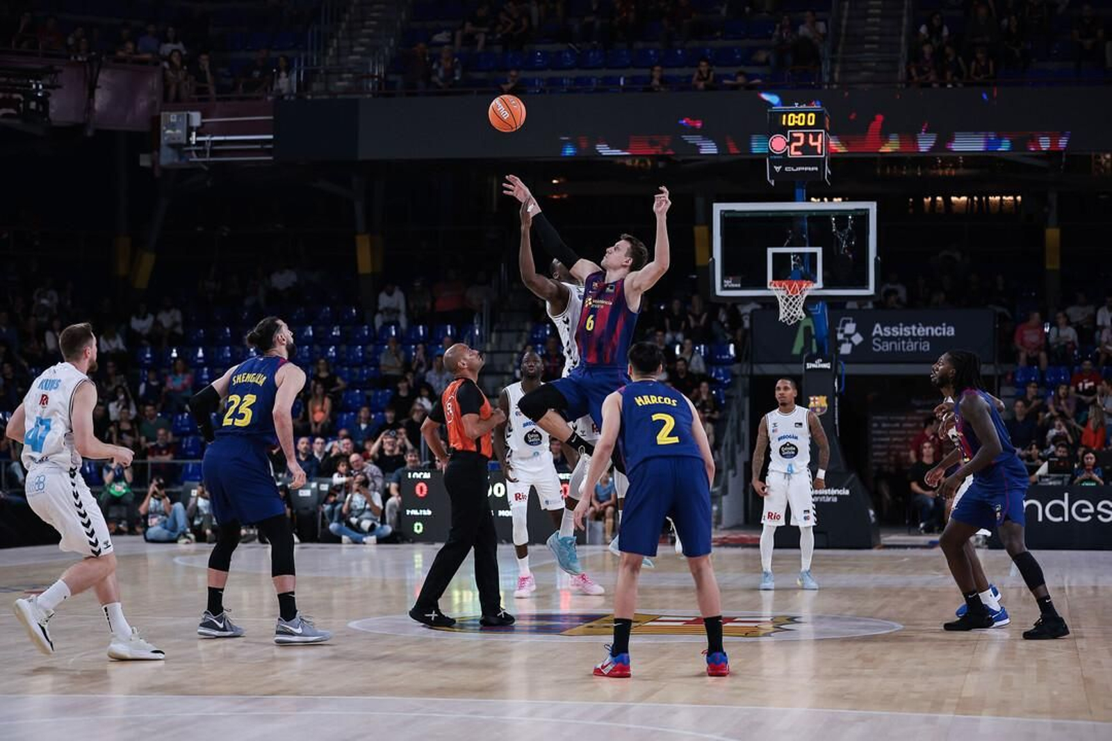 Francis Alonso, 17 puntos y 20 de valoración ante el Barça