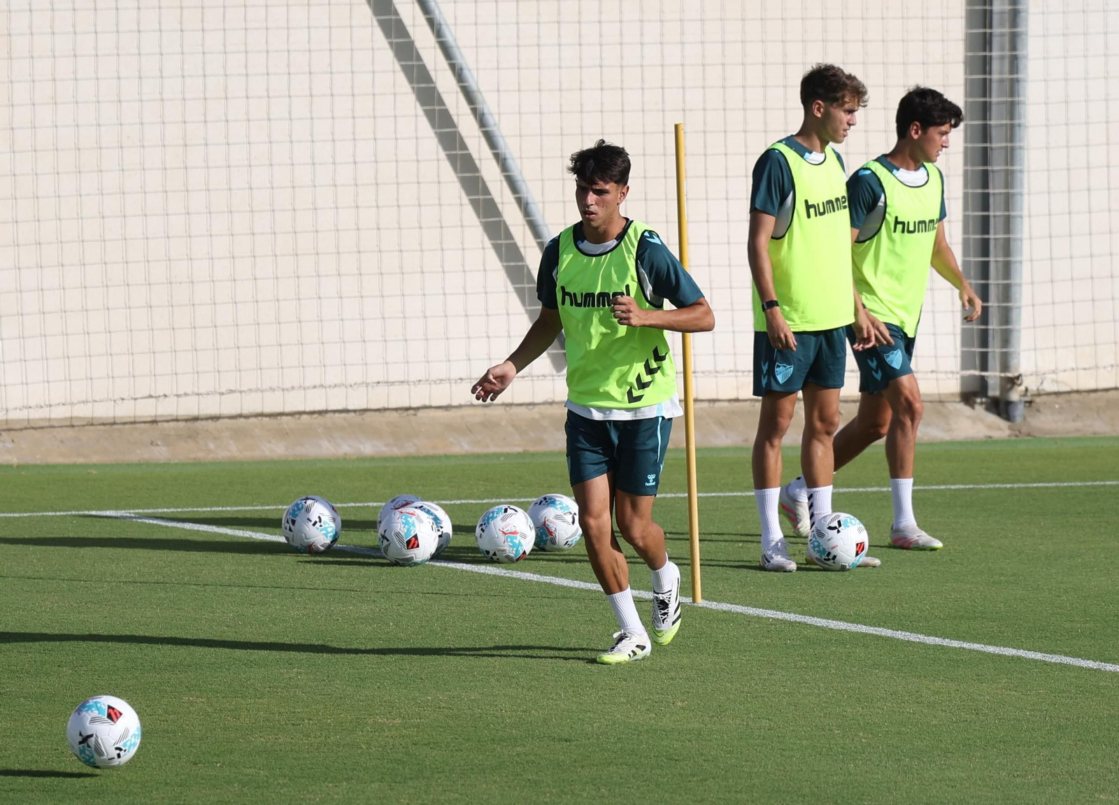 El Málaga CF se muda a la Ciudad Deportiva sin Eneko Jauregi