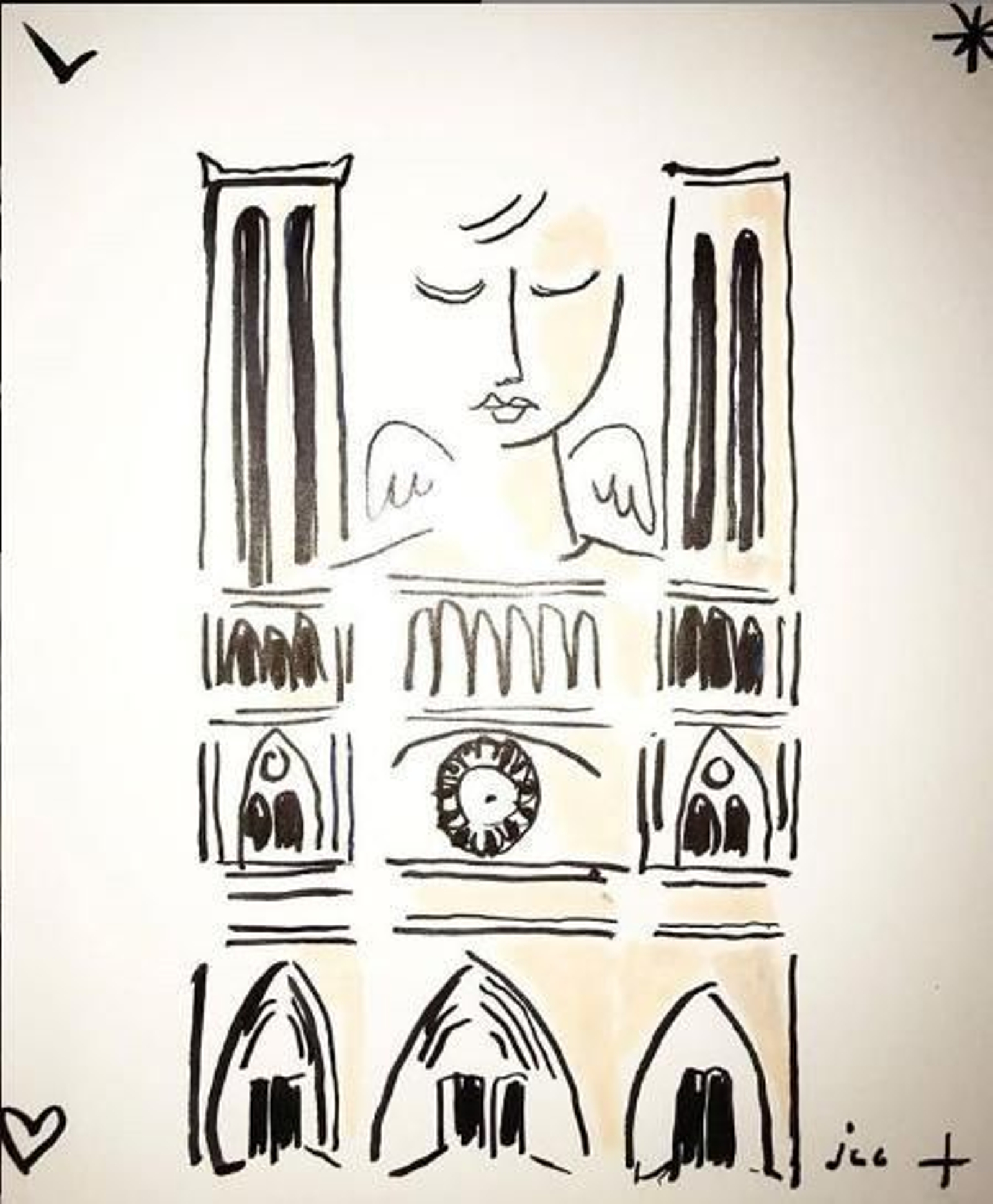 Incendio de Notre Dame: Las redes sociales se llenan de muestras de solidaridad