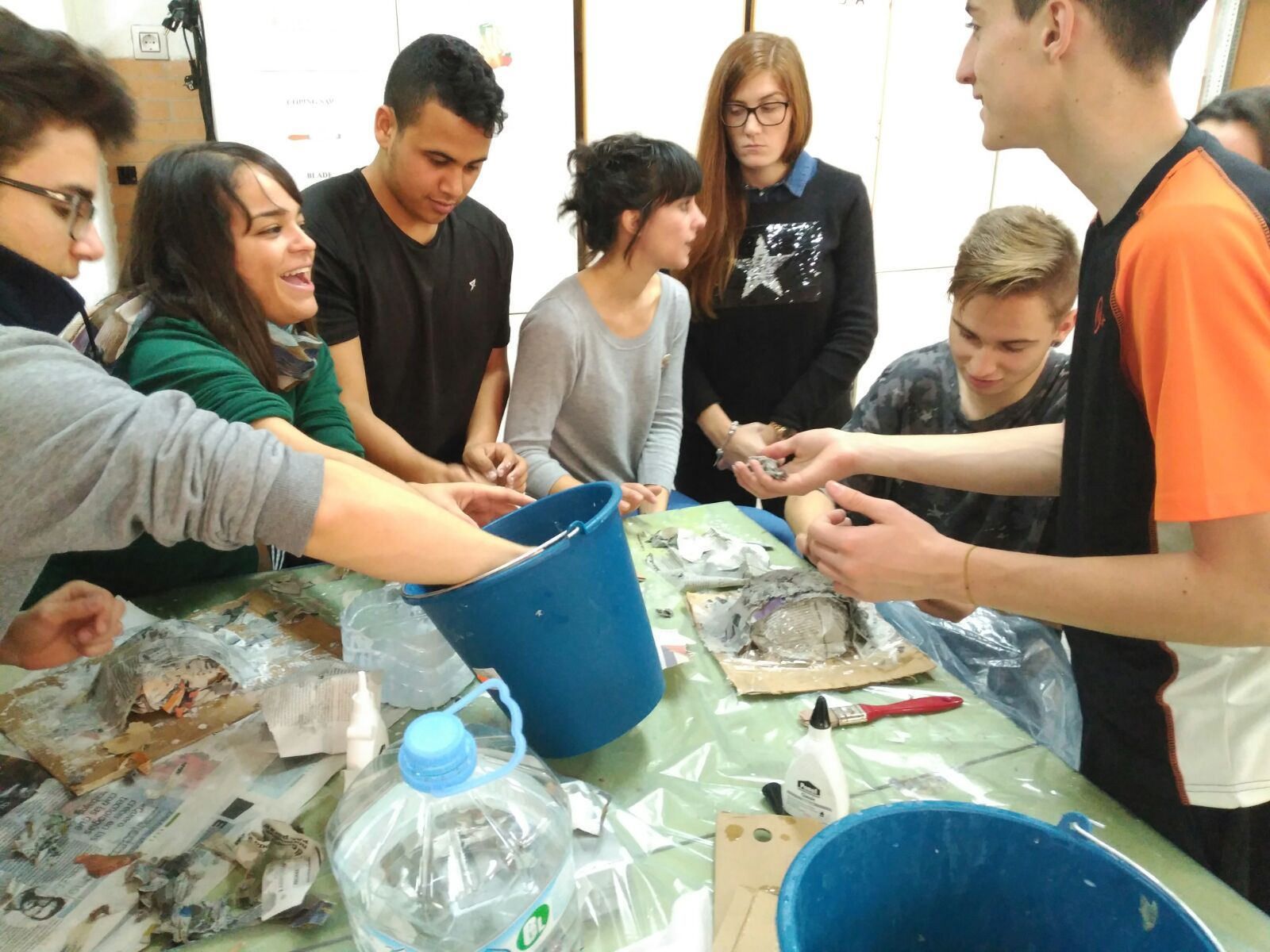 Imagen de la Fundación Descubre sobre una acción del proyecto 'Echa a volar'.