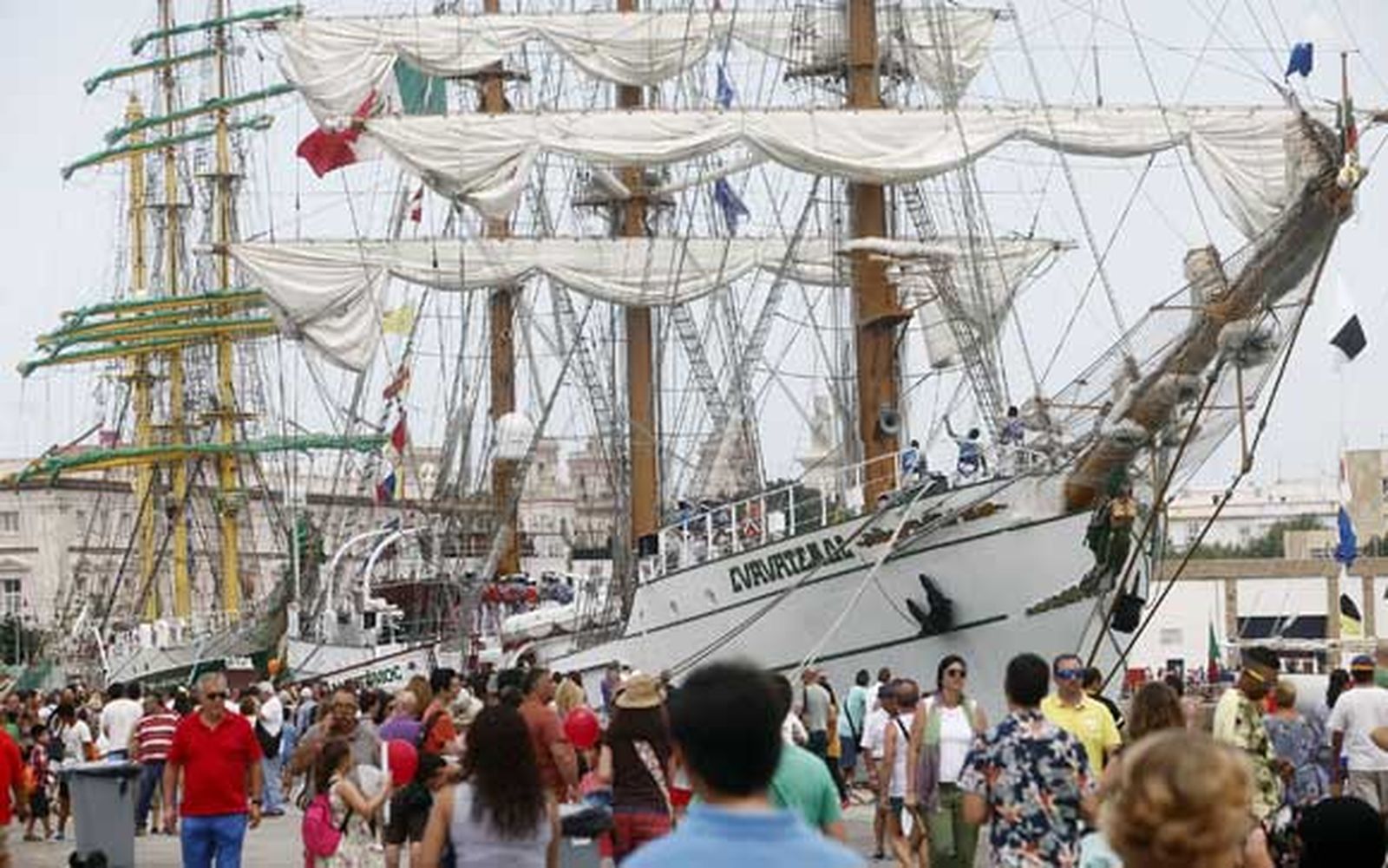 Ambiente en la Gran Regata de 2016. /Julio González