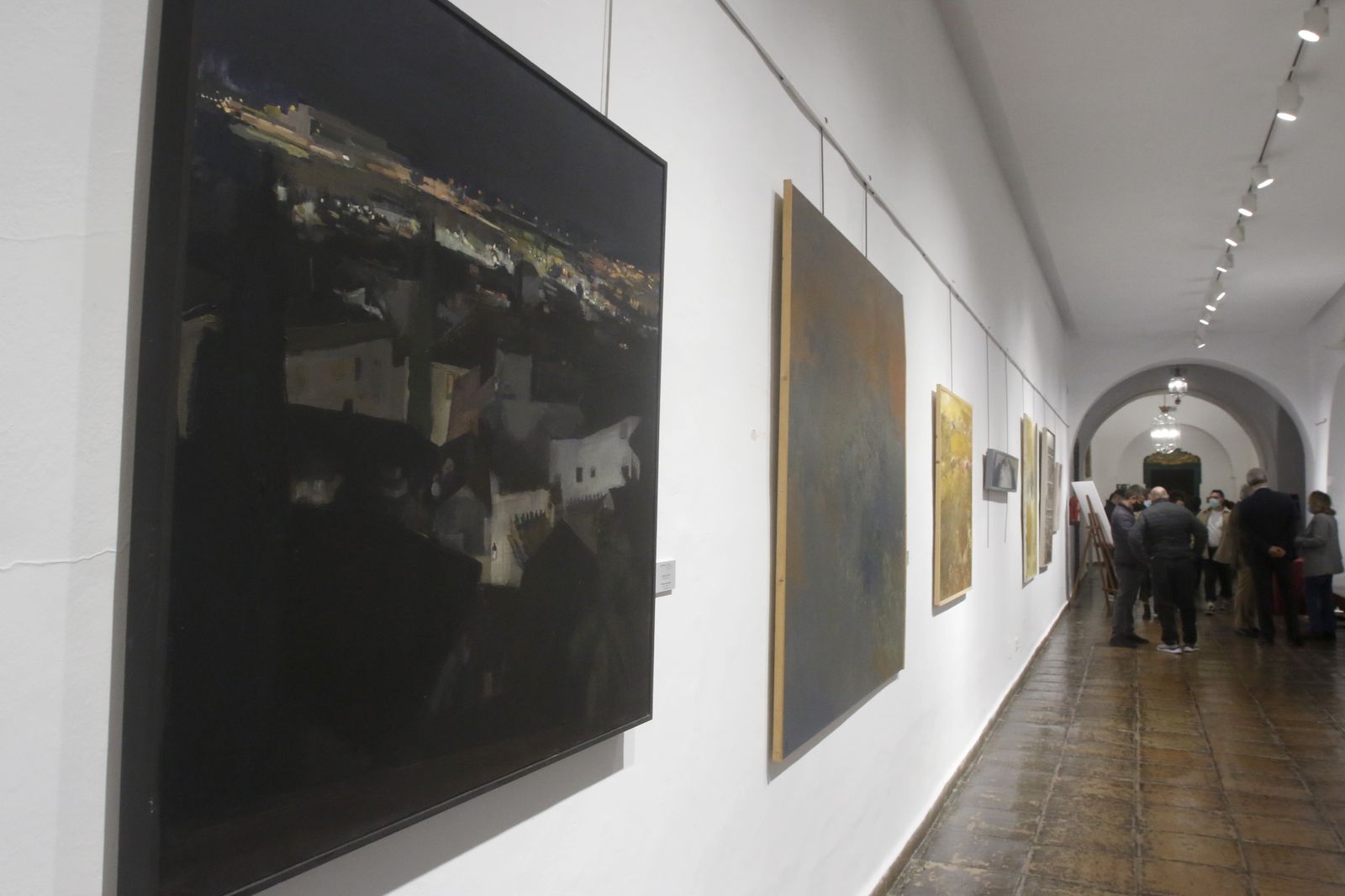 Inauguración de la exposición '04,05,06' de los residentes de la Fundación Antonio Gala, en imágenes