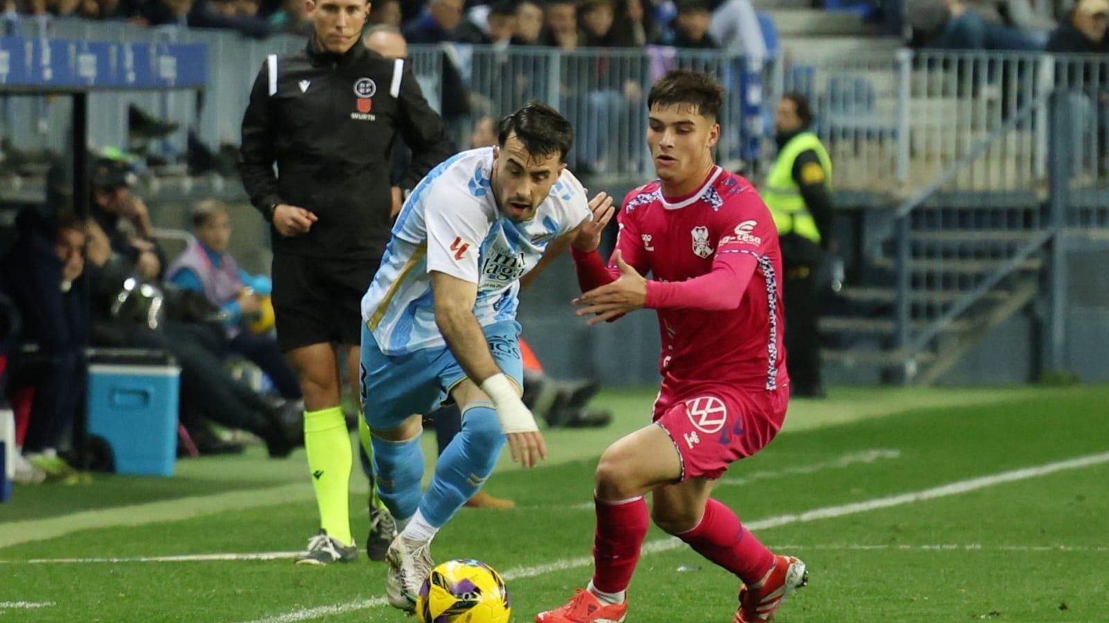 El Málaga CF-CD Tenerife, en fotos