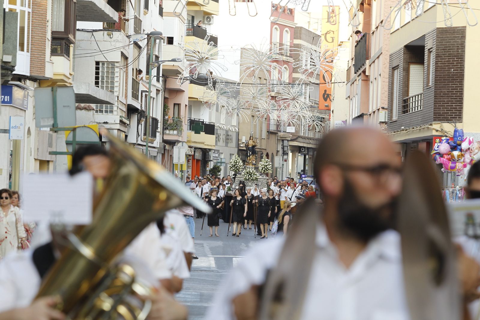 Procesión de la Virgen del Mar en Adra
