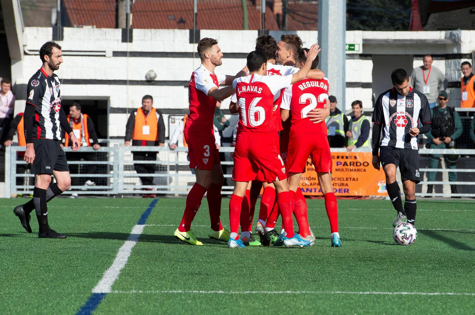 Fotos del Escobedo-Sevilla de Copa del Rey