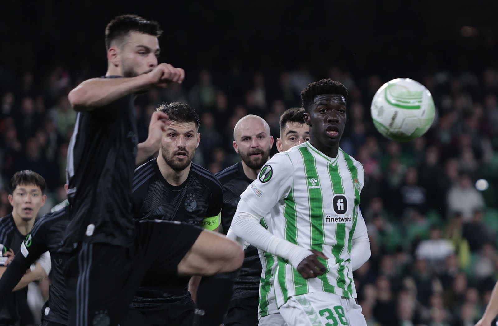 Las imágenes del Betis - Dinamo de Zagreb