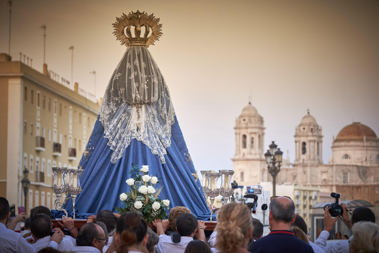 La Patrona, en las misiones que realizó en la ciudad en 2016
