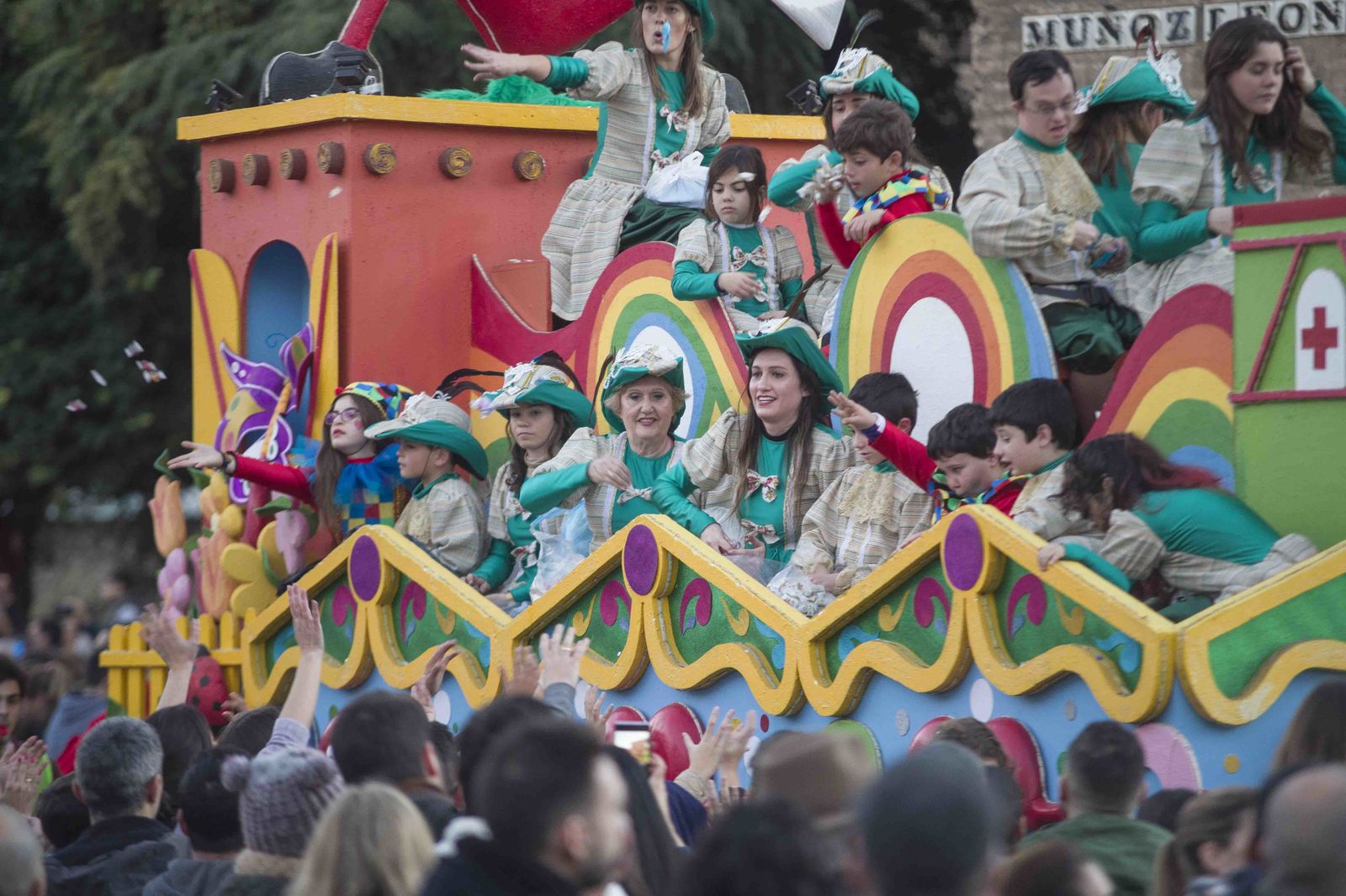 La Cabalgata de Reyes Magos de Sevilla, en imágenes