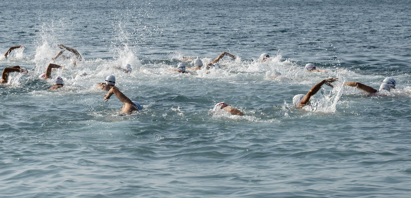 Travesía a nado Carlos Tejada de Almería